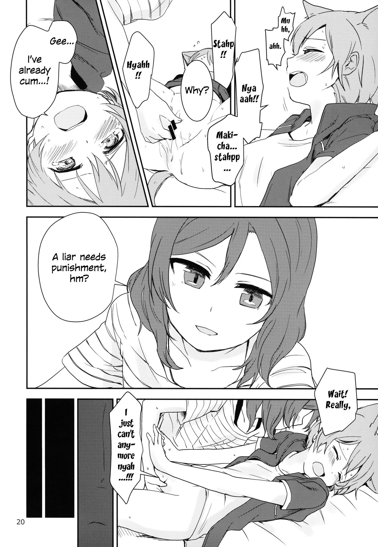 (C90) [Kurocan, Toramadara. (Itsuki Kuro, Ryuuga Ookami)] Dokodemo Issho (Love Live!) [English] [WindyFall Scanlations] page 20 full