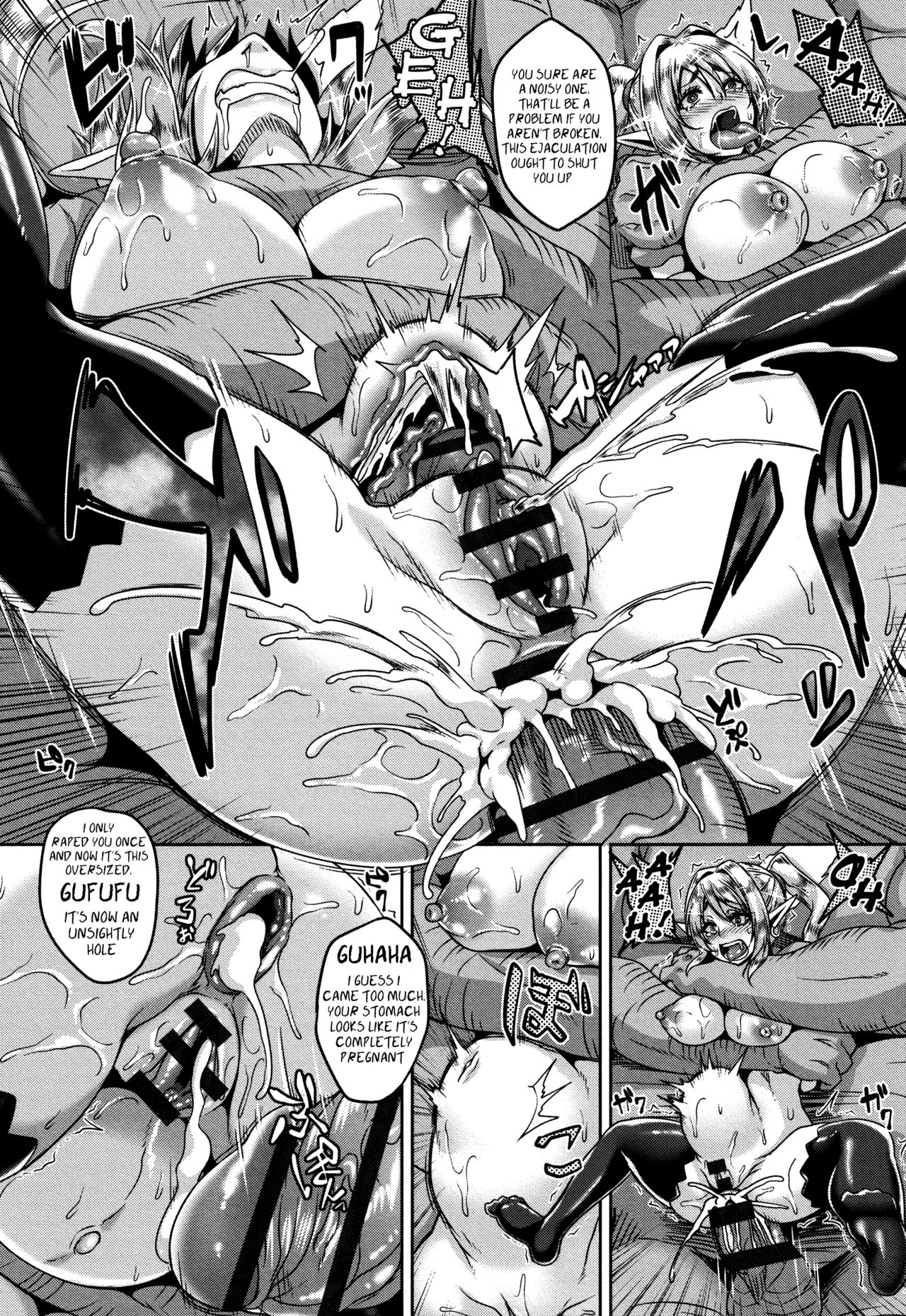 [Kazuhiro] Orc Senyou Aigan Anelf | The Orc's Analfuck Pet (Aijou no Injoku Elf) [English] [Stopittarpit] page 12 full