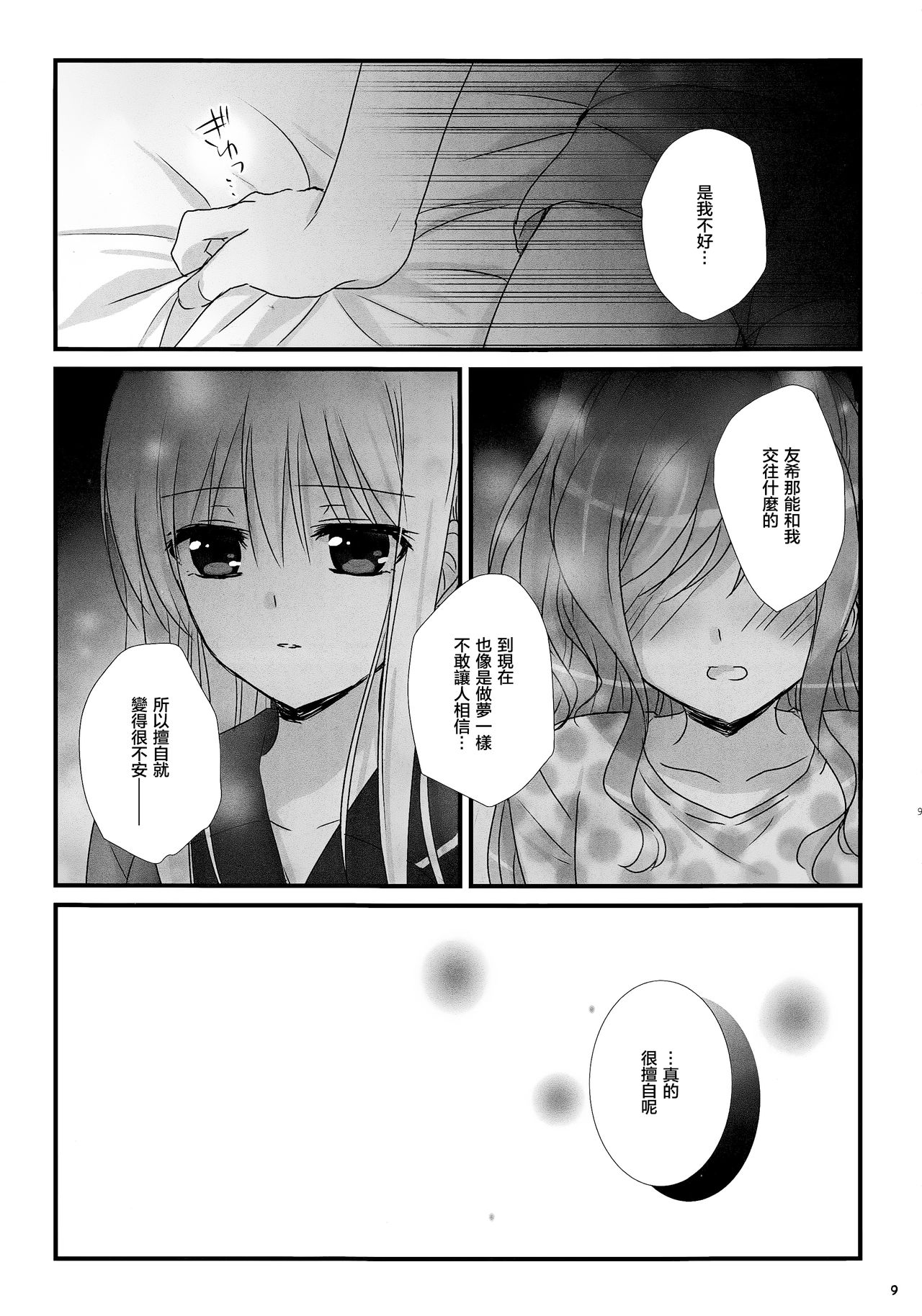 (BanDrea! Star Festival 3) [Ameiro (Nanashiki)] dreaming bed (BanG Dream!) [Chinese] [リサゆき推し隊] page 9 full