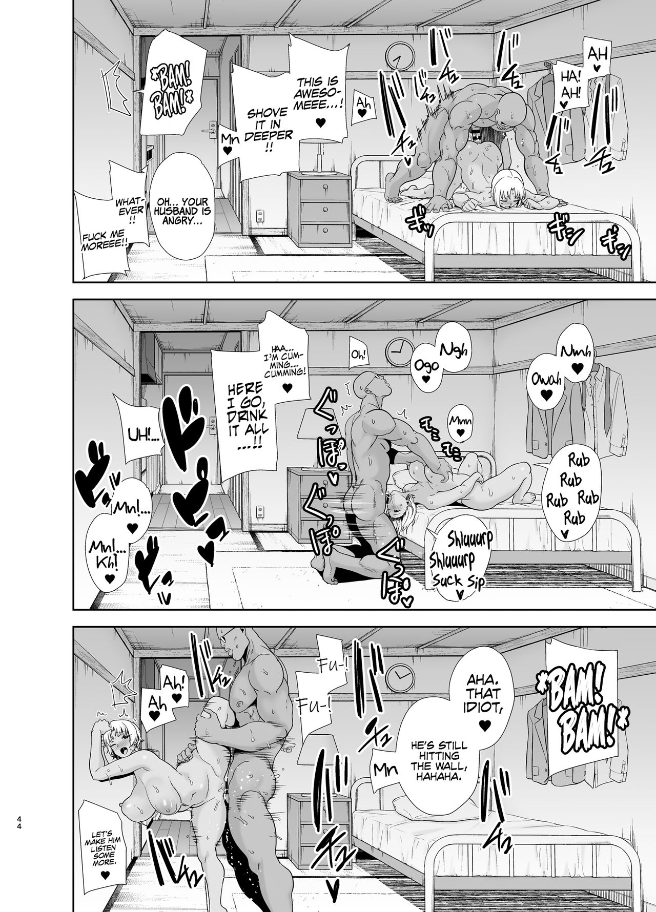 [DOLL PLAY (Kurosu Gatari)] Wild-shiki Nihonjin Tsuma no Netorikata Sono Ni | Wild Method - How to Steal a Japanese Housewife - Part Two [English] [Coffedrug] [Digital] page 43 full