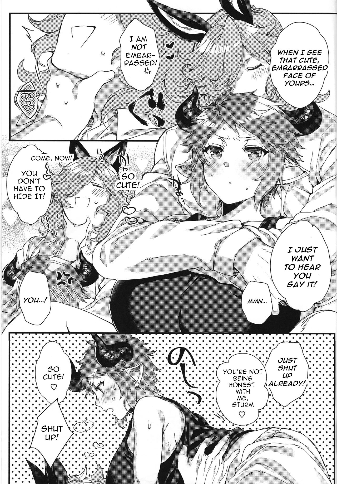 (C92) [Hachimitsu Romance (Eno Yukimi)] Kimi to Boku dake no Amai Jikan (Granblue Fantasy) [English] page 32 full