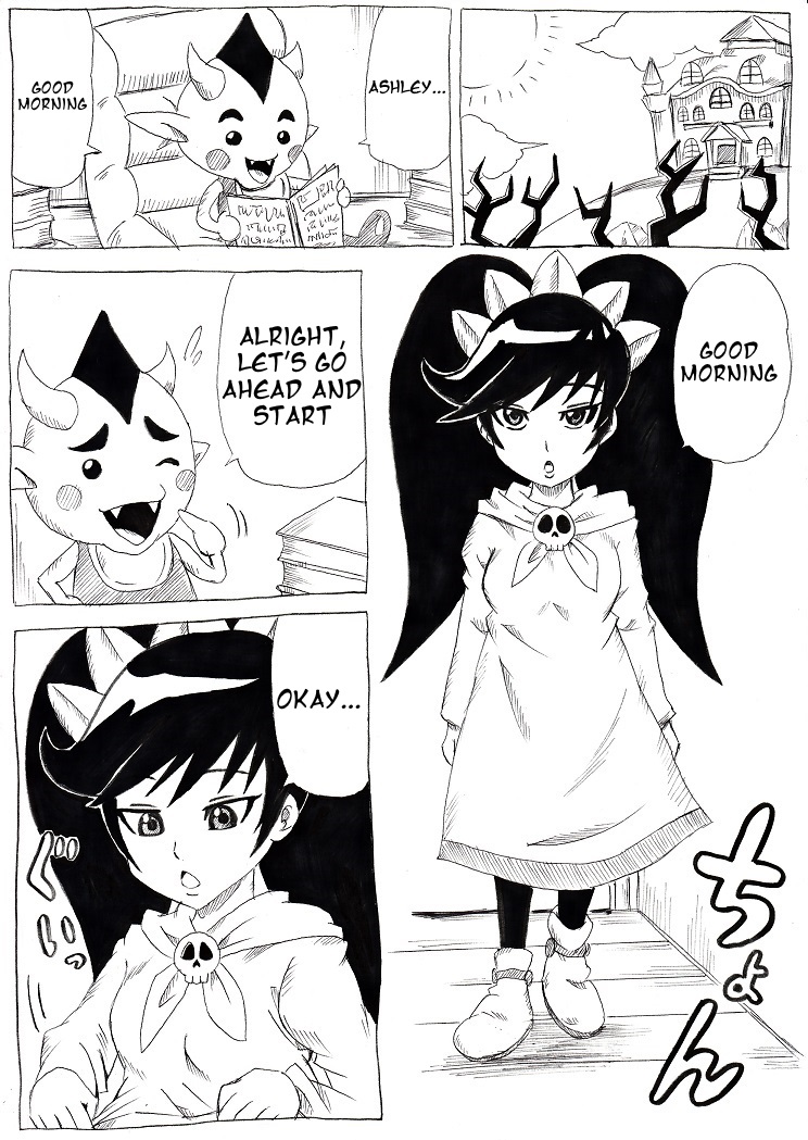 [Ninnindo (Tonsuke)] Magical Girl and Hentai Familiar (Warioware) [English] [h-manga.moe] page 2 full