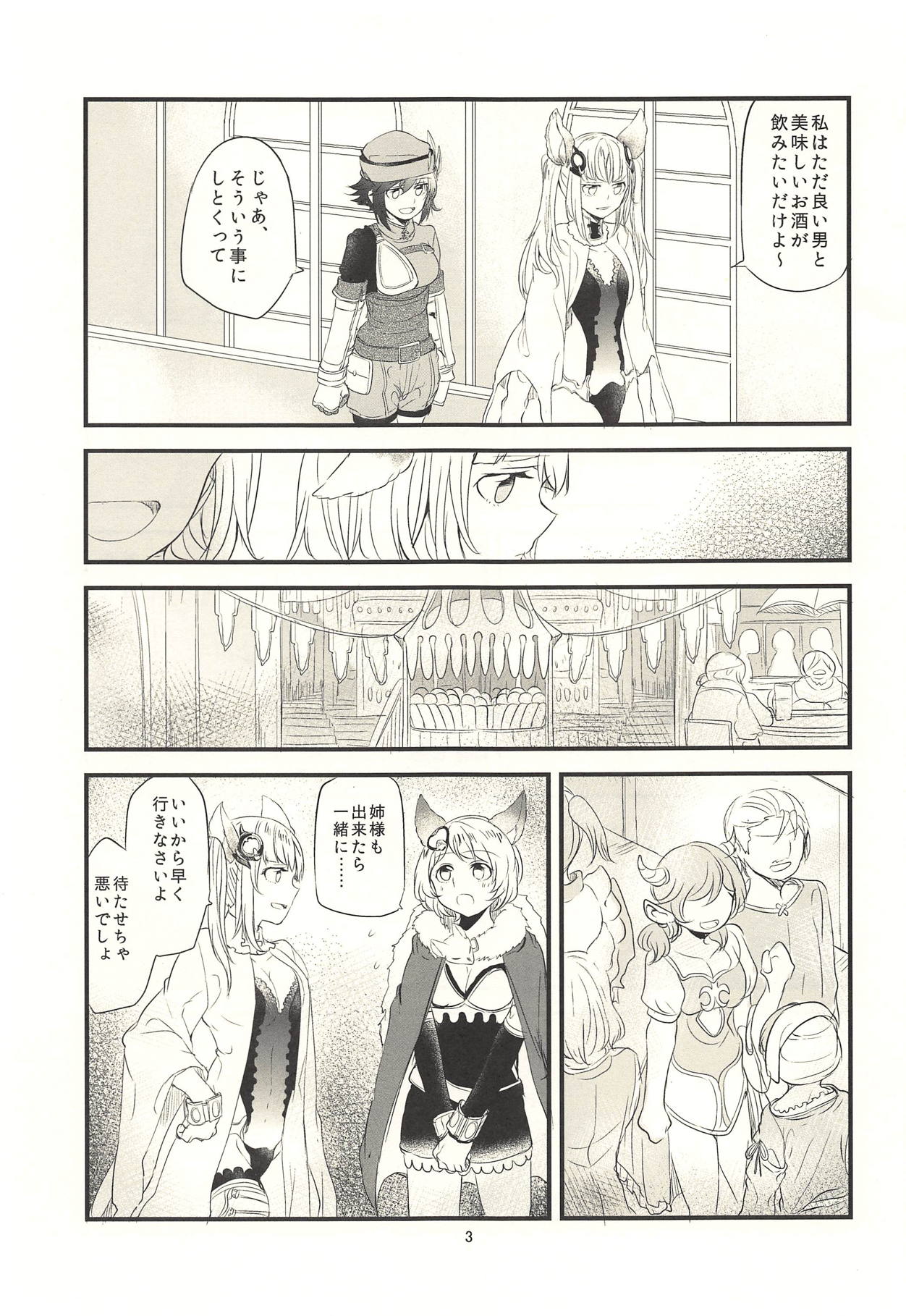 (Graket 3) [Hatakewotagayasudake (Mikanuji)] Ano Hi to, Korekara no Ohanashi (Granblue Fantasy) page 4 full