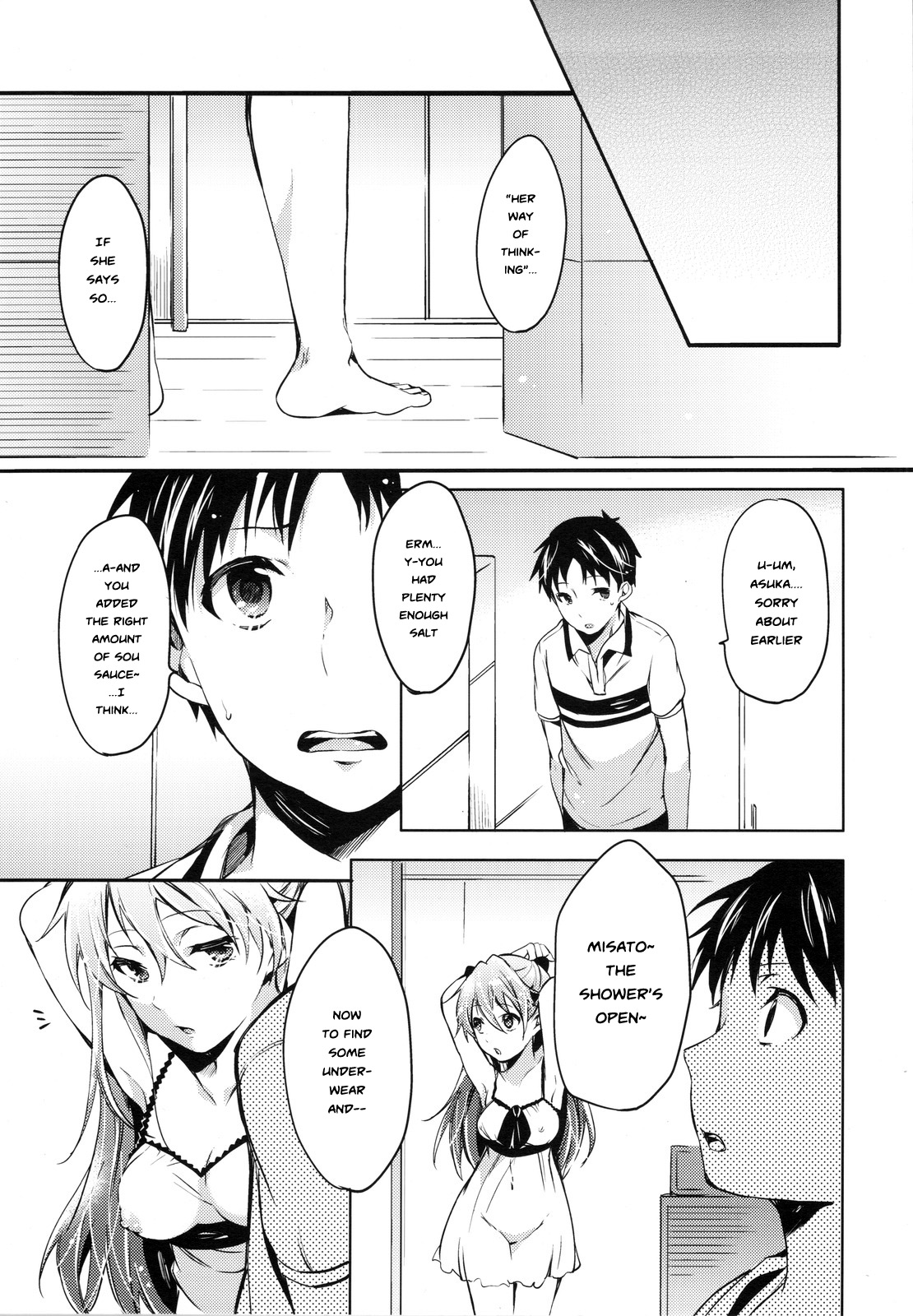 (C82) [Pannacotta (Shono Kotaro)] Renai Beginner + Paper (Neon Genesis Evangelion) [English] page 6 full