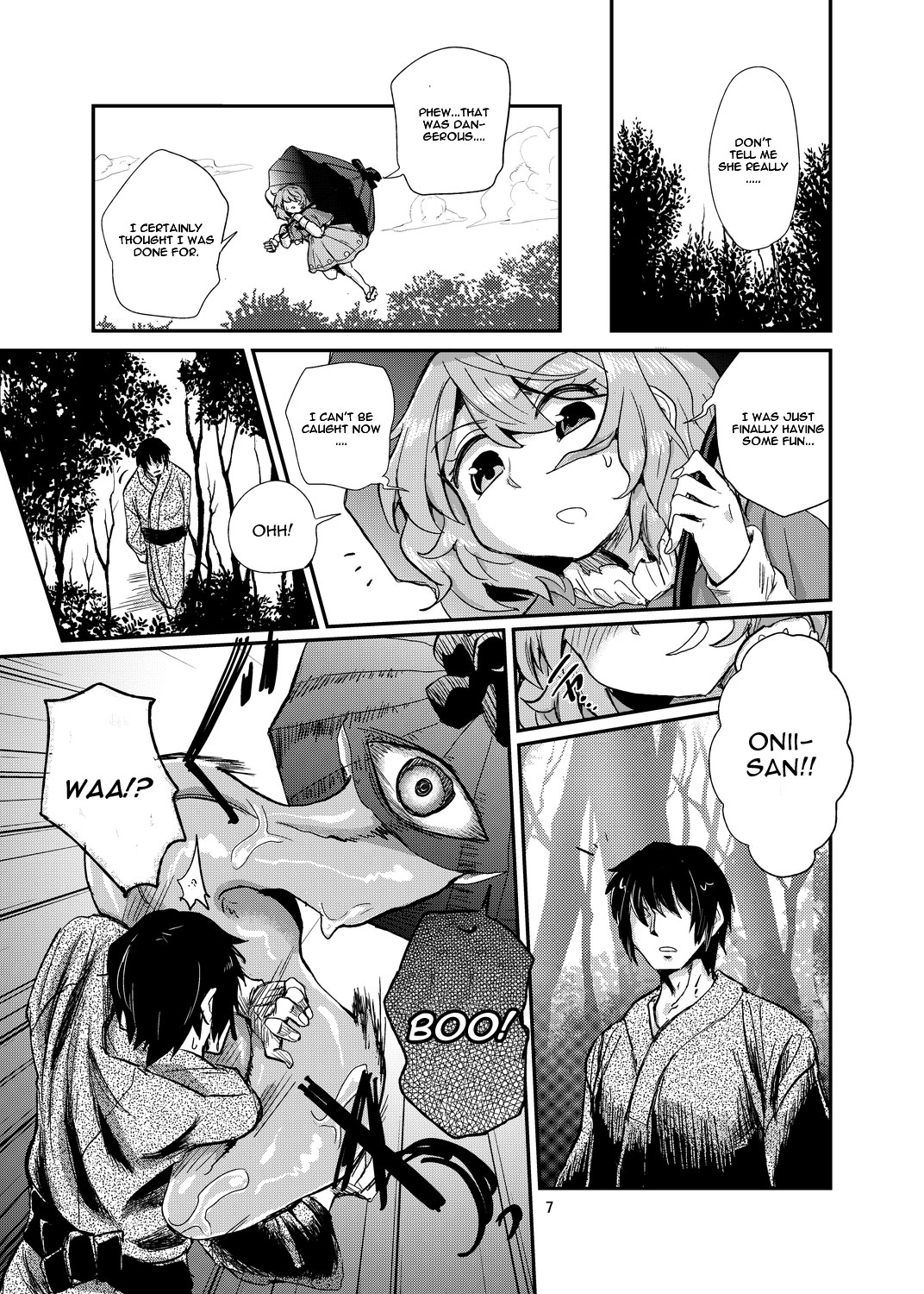 [Konnyaku Nabe (magifuro Konnyaku)] Odoroki no Kogasa dezumu (Touhou Project) [English] [CGrascal] [Digital] page 6 full