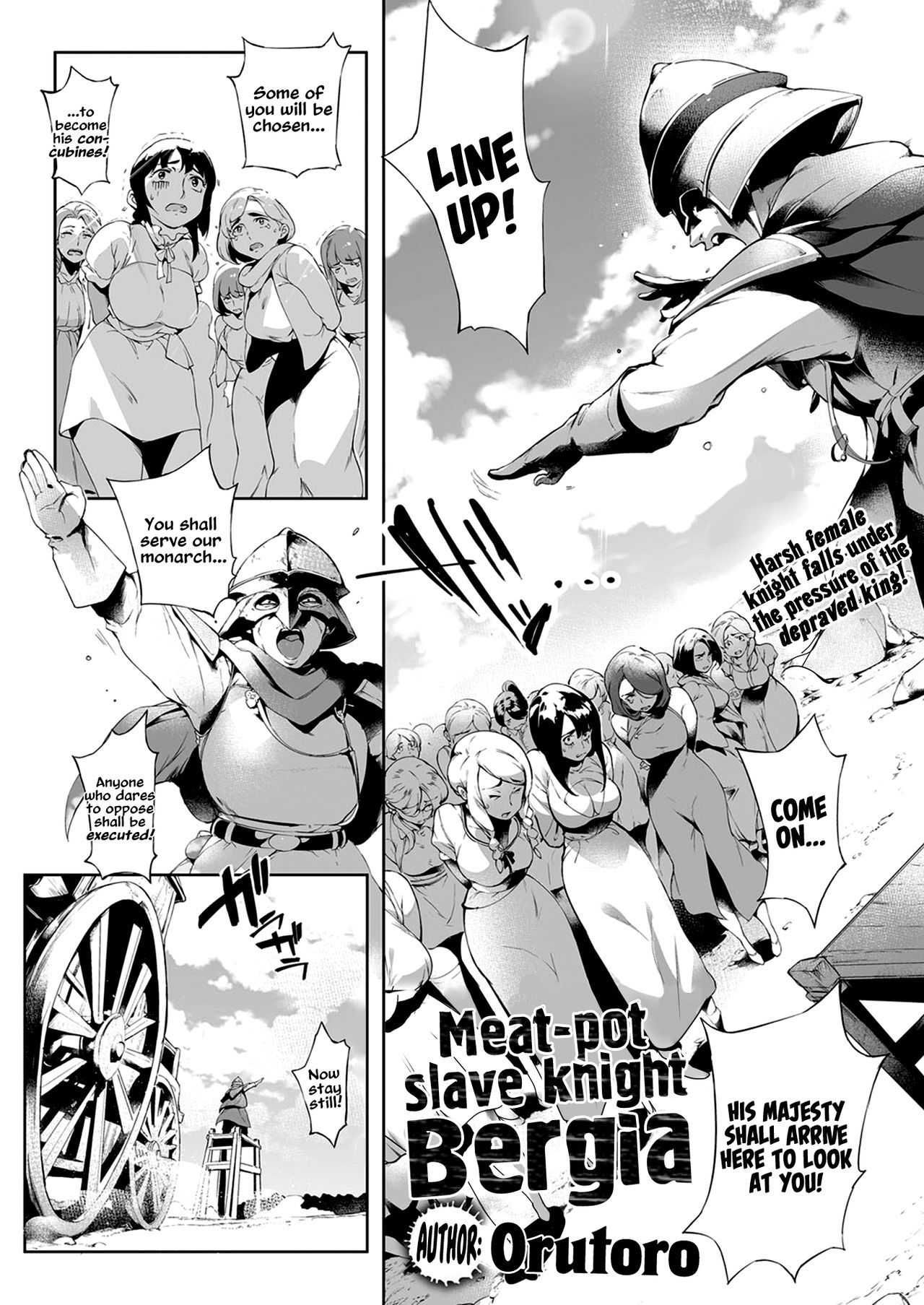 [Orutoro] Nikutsubo Dorei Kishi Bergia (COMIC Anthurium 2017-10) [English] [resurrective] [Digital] page 2 full