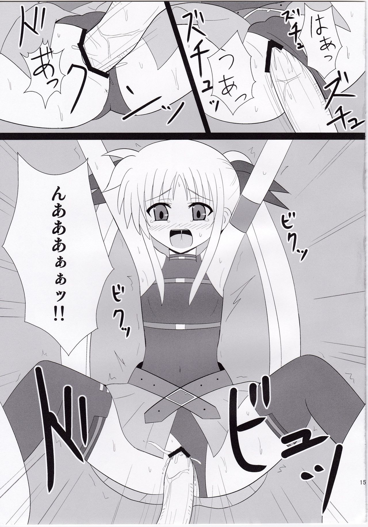 (C78) [Daidai Koubou (Daidai)] Ingoku Fate (Mahou Shoujo Lyrical Nanoha) page 14 full