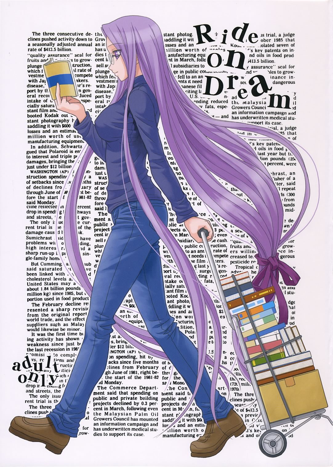 (Comic Characters! 02) [Junpuu Manpan-Dou (Hida Tatsuo)] Ride on Dream (Fate/stay night) page 1 full