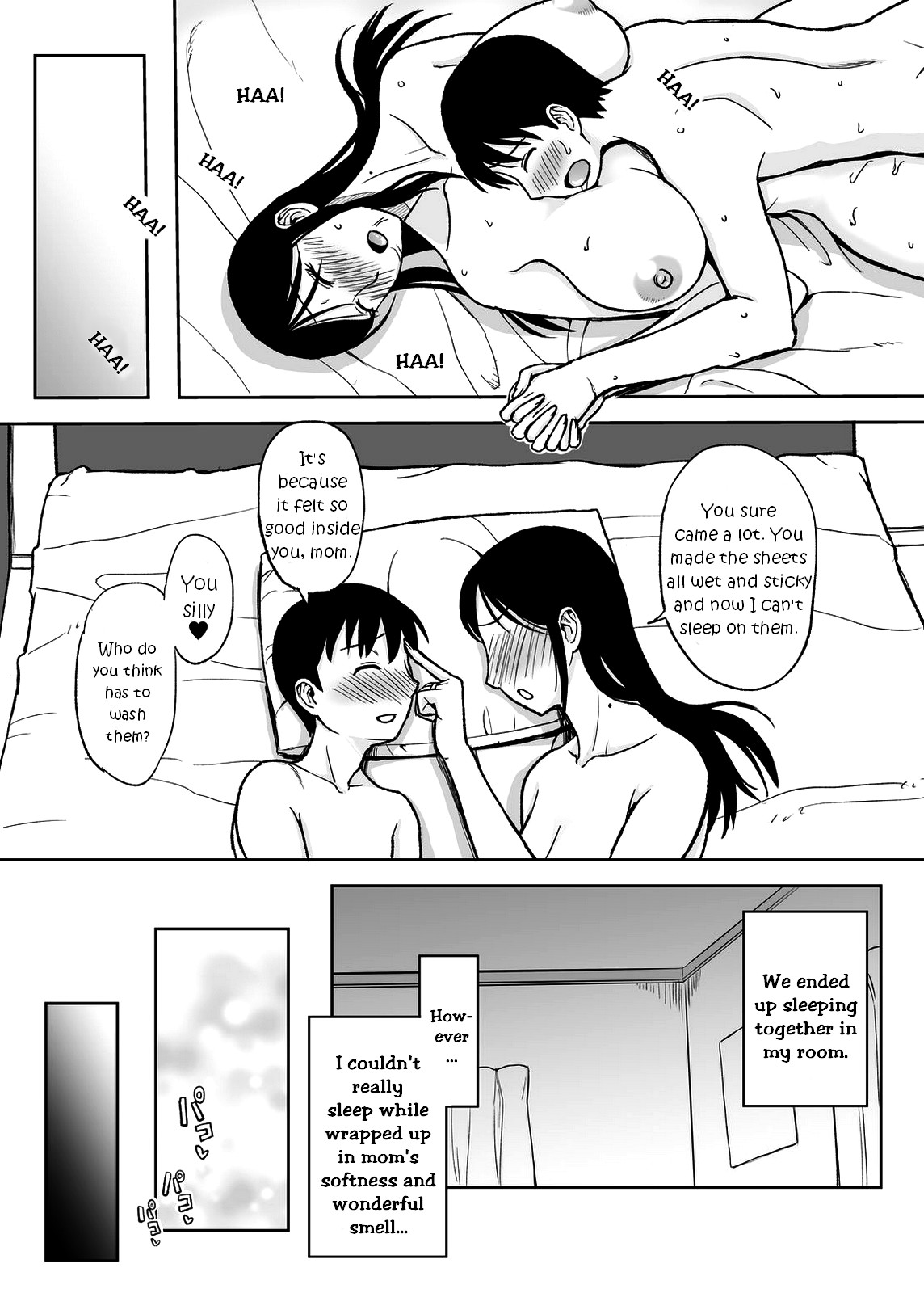 [Ochikochitei (Tadano Kushami)] Mamamama ~Musuko no Chinpo wa Haha no Omocha!?~ [English] {friggo} page 35 full