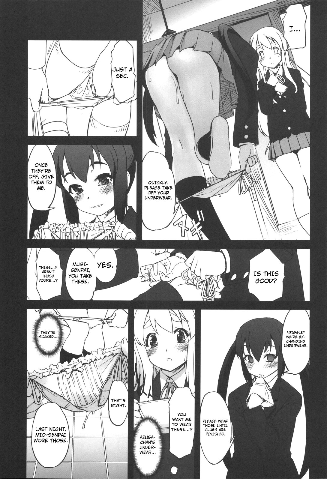 (C76) [G-Power! (Sasayuki)] Nekomimi to Toilet to Houkago no Bushitsu | Cat Ears And A Restroom And The Club Room After School (K-ON) [English] [Nicchiscans-4Dawgz] page 18 full