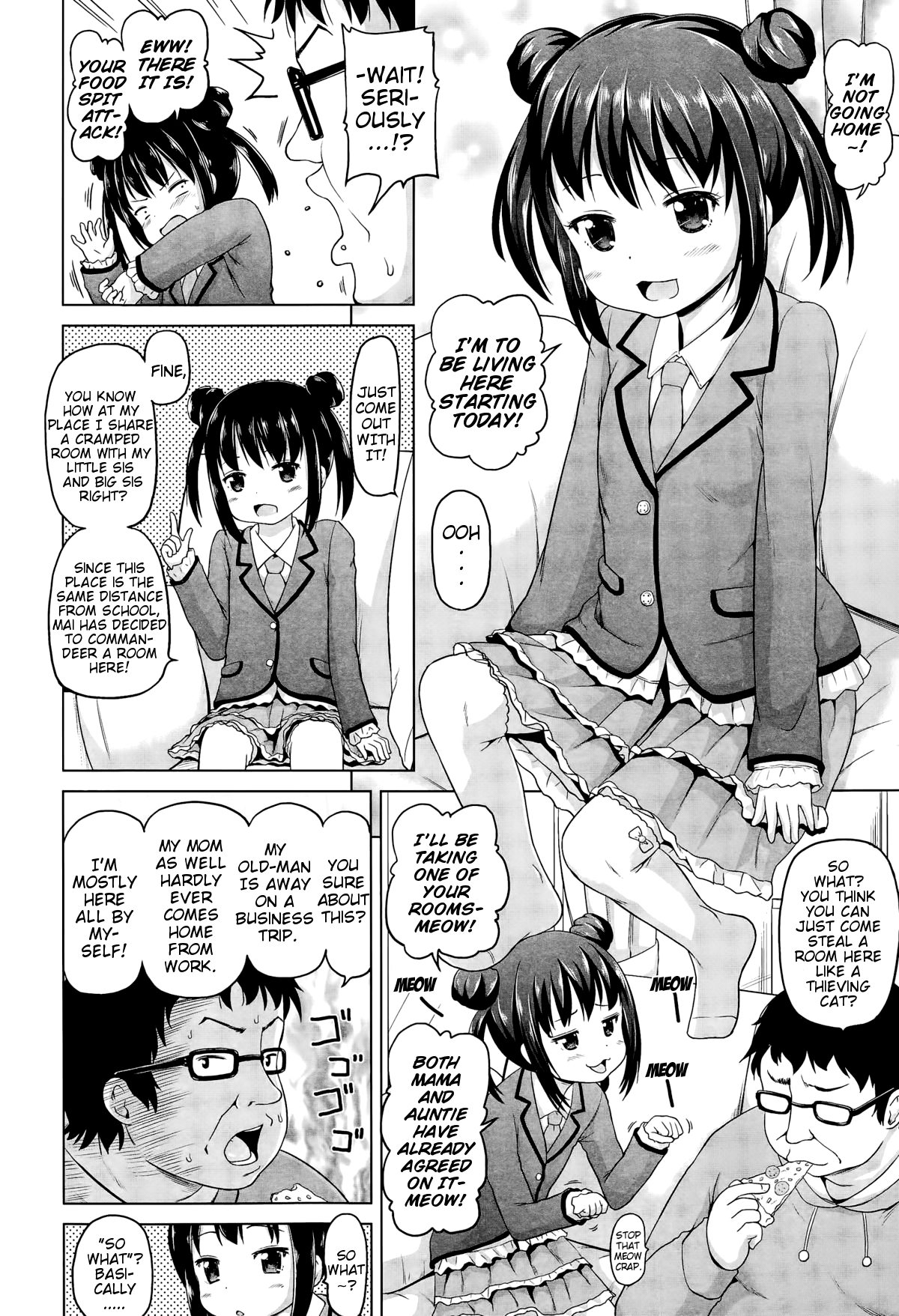 [Himeno Mikan] Neteru JS no Itoko o Okashite Mita | Striving to Fuck My Sleeping Elementary-Schooler Cousin (COMIC LO 2015-04) [English] {Mistvern} page 2 full