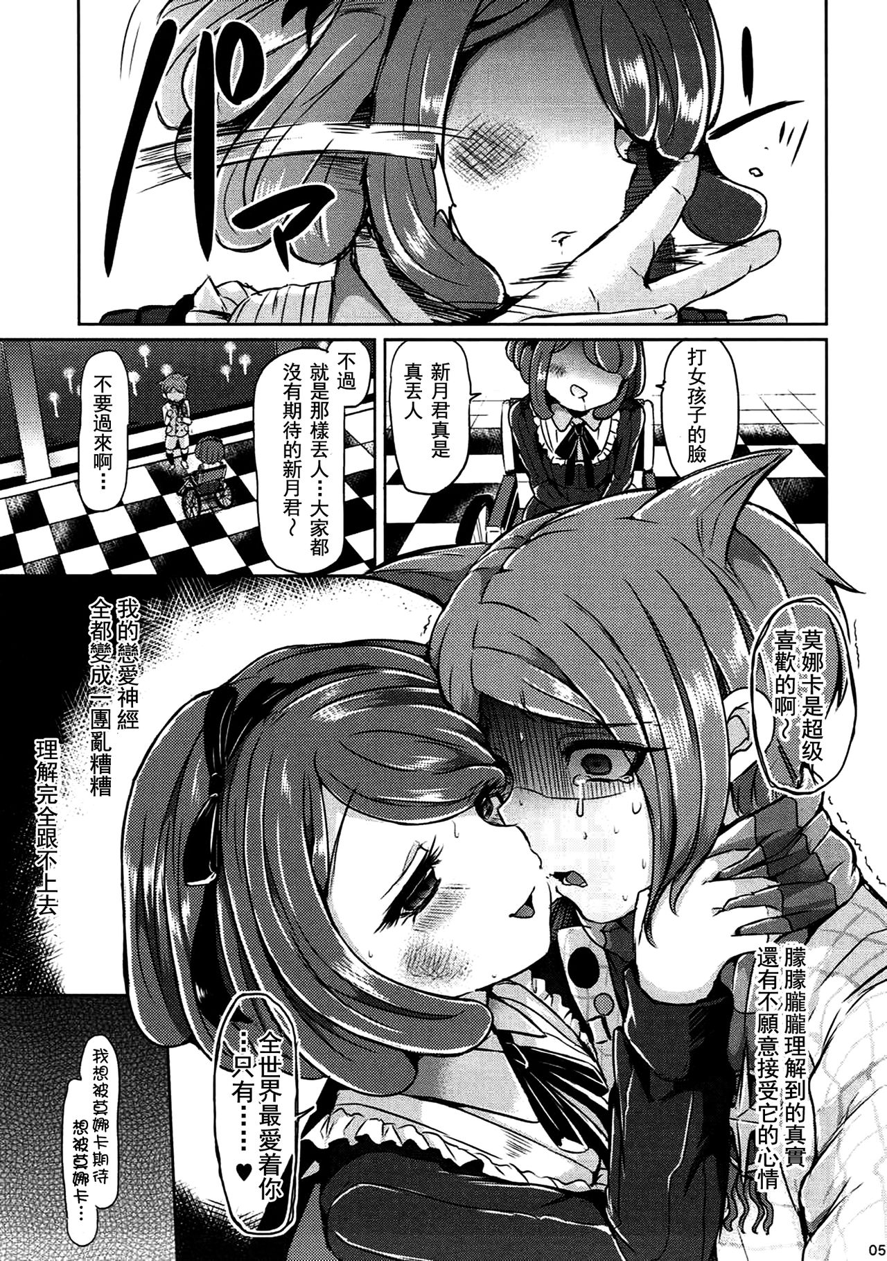 (C87) [ZUZUZU (Kamiya Zuzu)] (This is Not) Love Song (Danganronpa) [Chinese] [沒有漢化] page 5 full