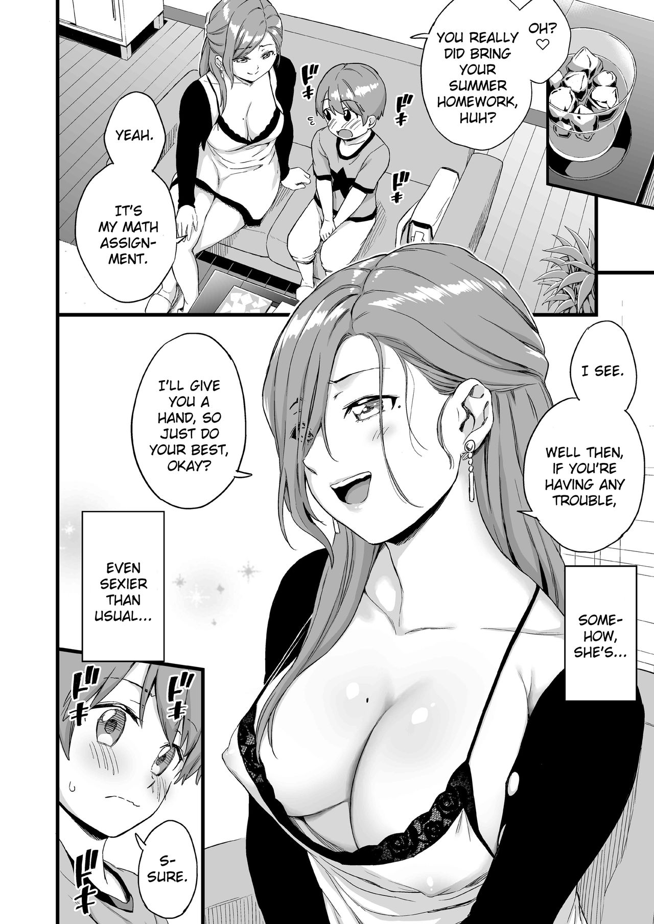 [Misaki (Higashino Mikan)] Oppai na Natsuyasumi 3 | The Summer Break of Boobs 3 [English] [friggo] page 9 full