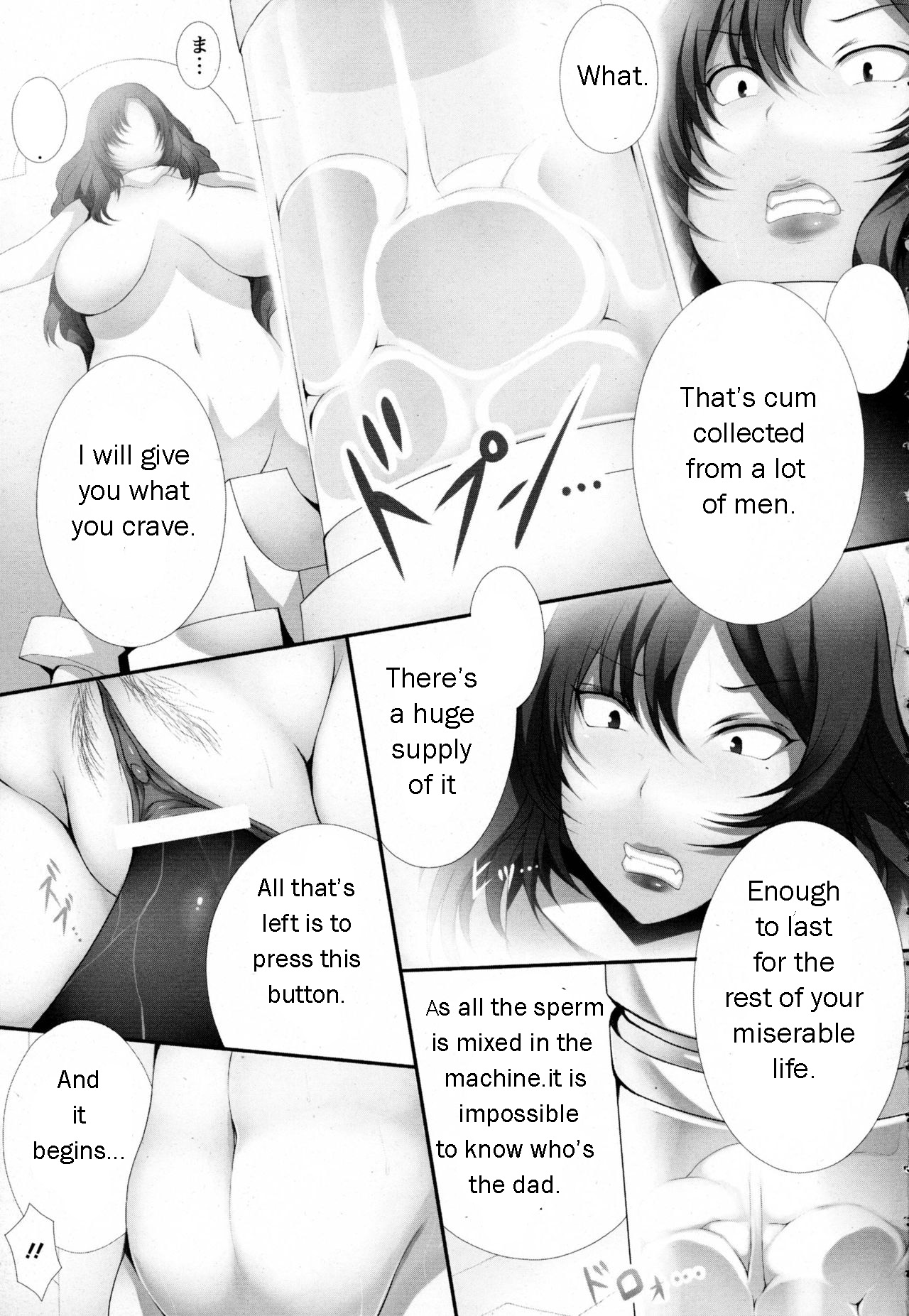 [Tsukasawa] Kankin Ninpuppai ~Joshou~ | The prison of pregnant women (ANGEL Club 2016-05) [English] [man-machine translations] page 15 full