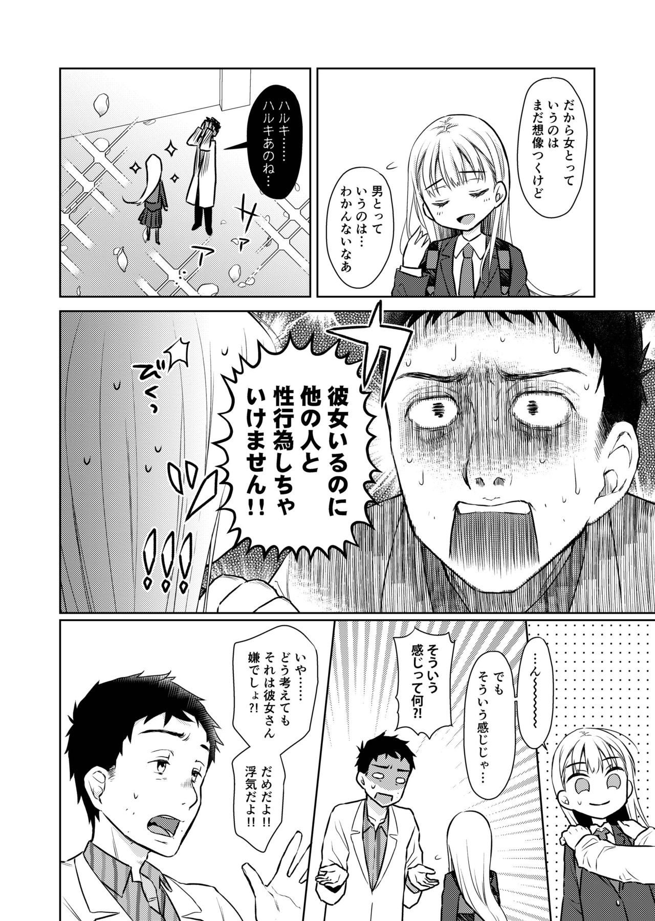 [Codeine Girl (Dobato)] TS Shoujo Haruki-kun 2 [Digital] page 9 full