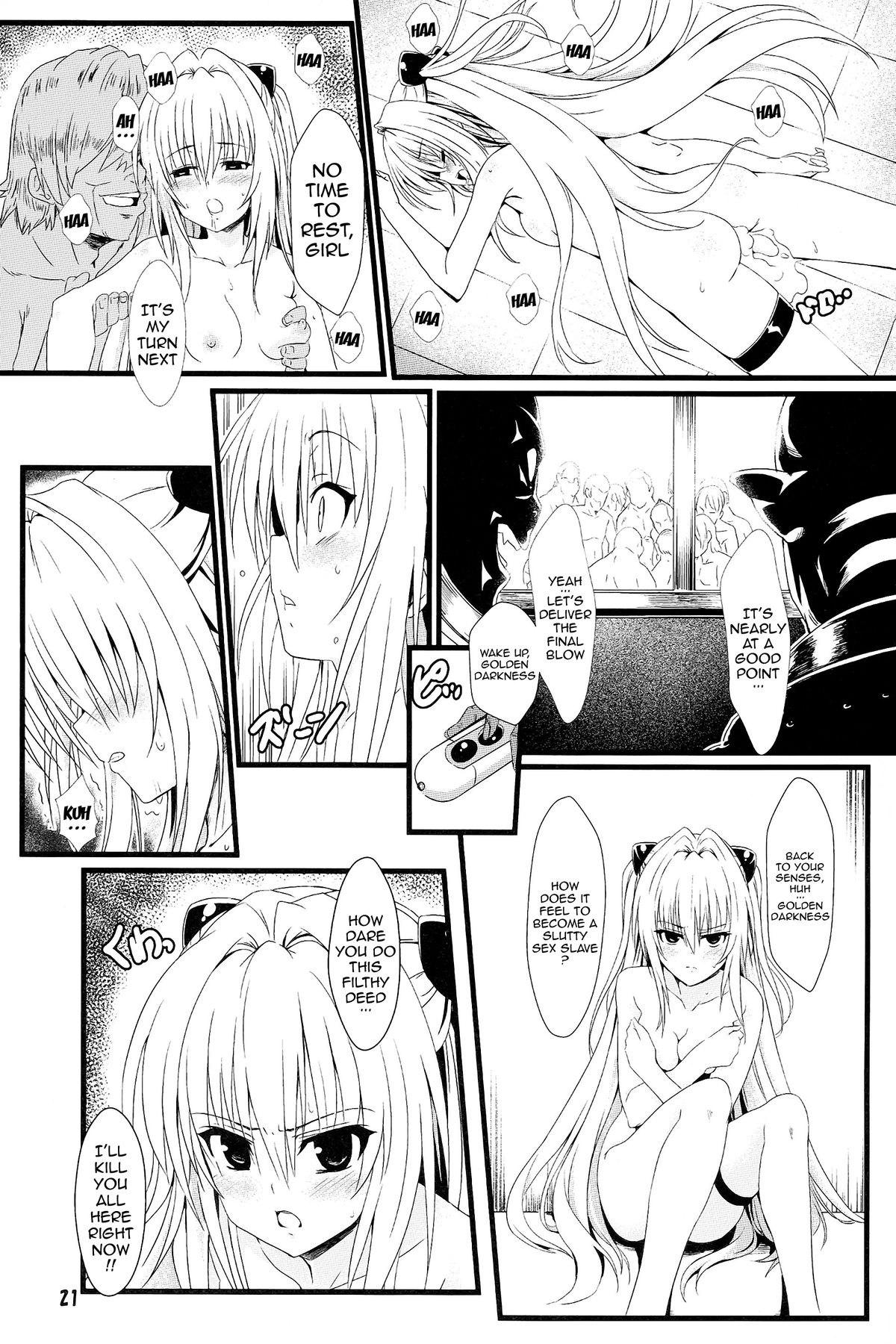 (C83) [Kaminari-neko (Eitarou)] Yami no Yami. | Yami's Darkness (To LOVE-Ru) [English] {doujin-moe.us} page 20 full