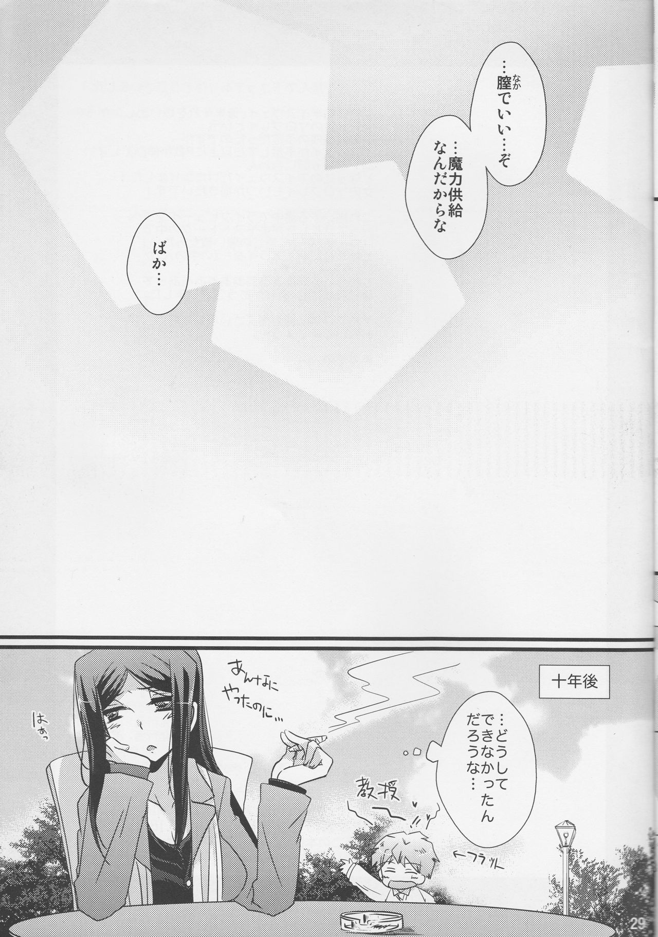 (SUPER21) [Inubaka (Matsuzono)] Tsubomi (Fate/Zero) page 29 full