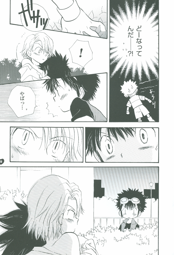 [Atsu Atsu COOK (Katagari Atsuko)] Guru Guru Triangle (Digimon Adventure 02) page 19 full