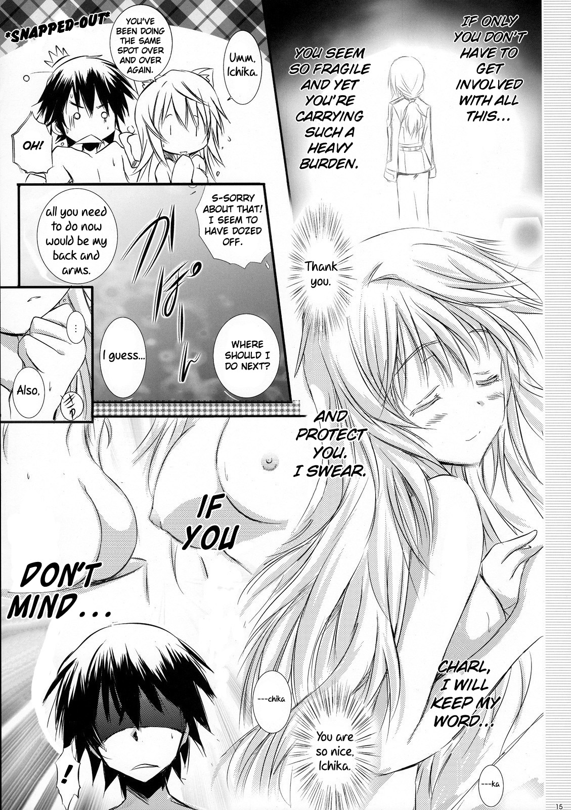 (COMIC1☆5) [SONIC WINTER (Tsukishima Kai)] Kimi wa Boku no Takaramono | You're My Treasure (IS <Infinite Stratos>) [English] (Rapid Switch) page 14 full