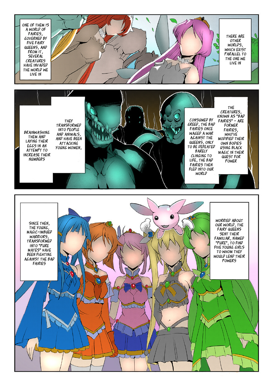 [Sukesaburou] Bishoujo Mahou Senshi Pure Mates Ch. 1 [English] [Ragged Translations] [Colorized] [ Ranzu02] [Digital] page 4 full