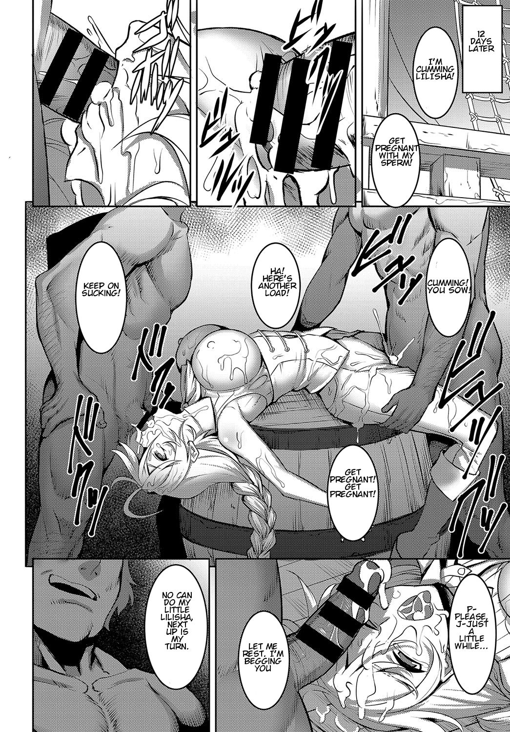 [Johnny] Diaz Teitoku no Junan - The Suffering of Admiral Diaz (COMIC BAVEL 2017-05) [English] {Venmil} [Digital] page 12 full