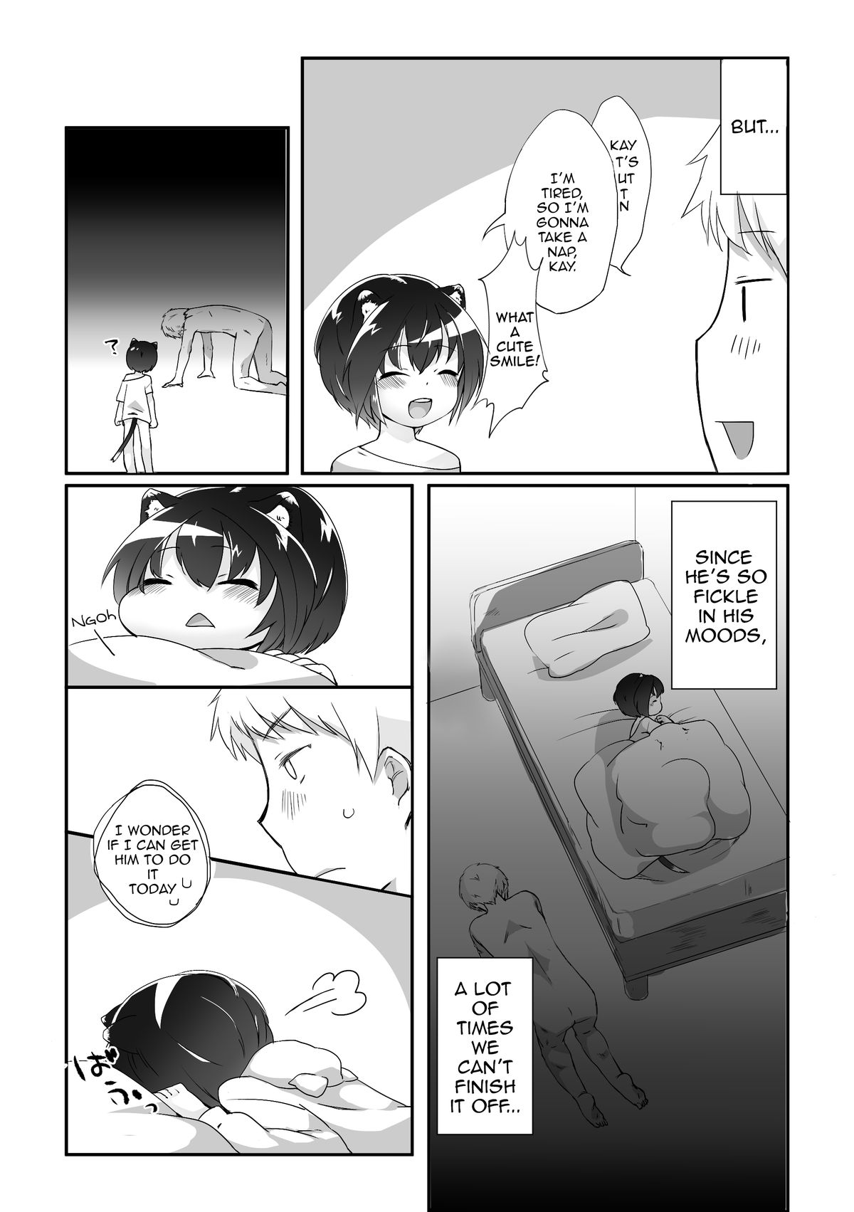 [CYANOS (Tamachi)] Nekomimi Shota to Areya Koreya Suru Hon [English] [mysterymeat3] [Digital] page 4 full