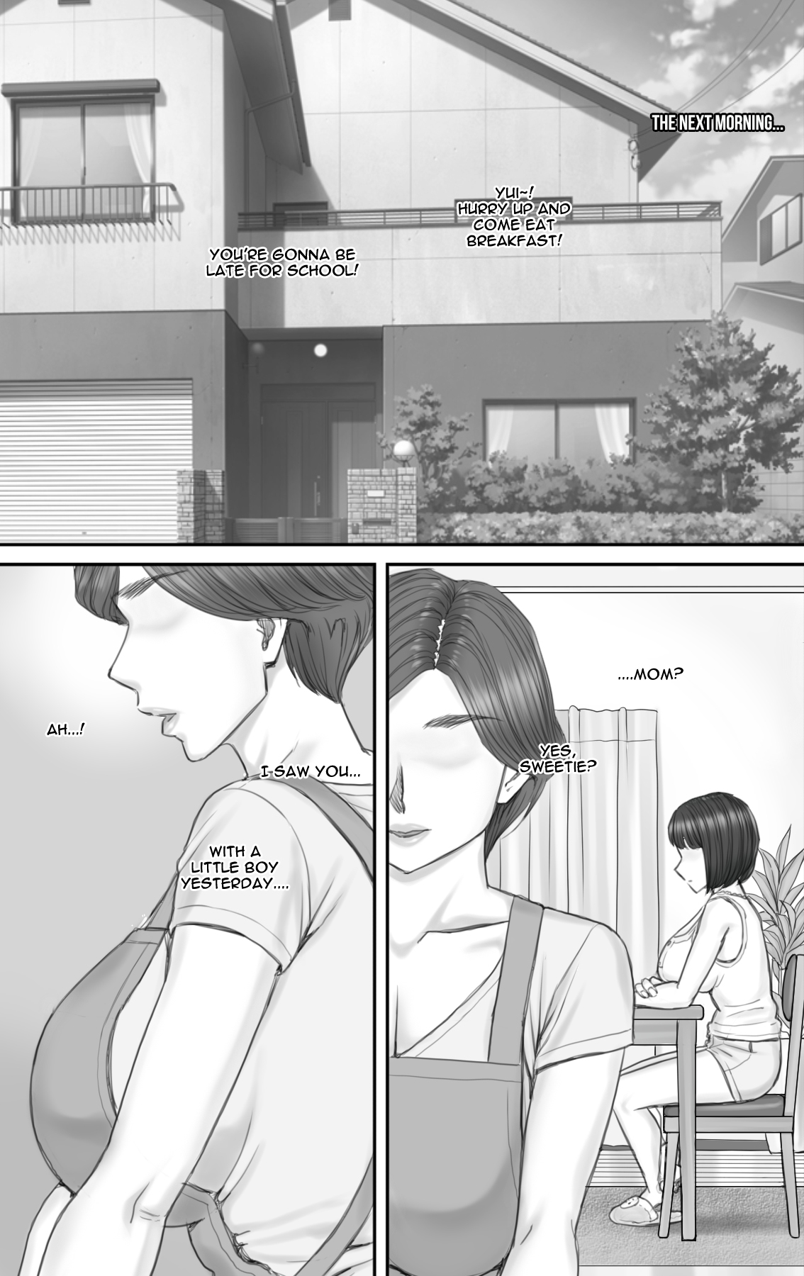 [Ponkotsu Damashii] Boku no Kanojo wa 40-sai no Hitozuma 2 ~Oyako Hen~ [English] [Jashinslayer] page 69 full