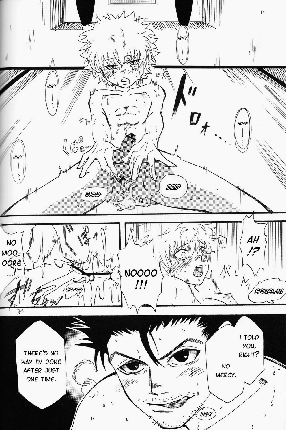 (SPARK9) [Amanojaku. (Sakichi)] Kimi, Omoi | Thinking of You (Hunter x Hunter) [English] [HXH-Doujinshilivejournal] page 34 full