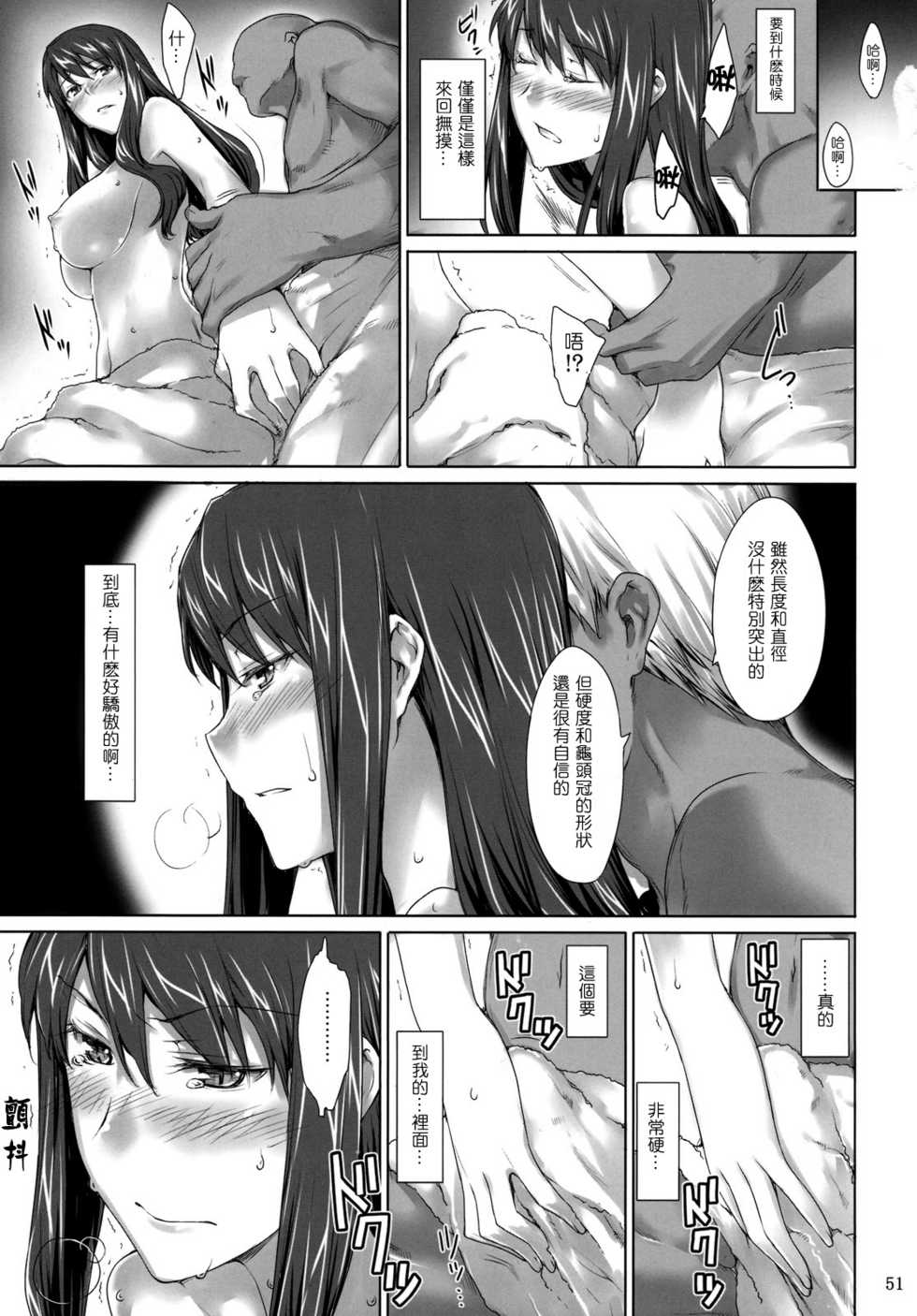 (C76) [MTSP (Jin)] 咲子さんノ男杏事情 (オリジナル)[CREILAVAC自漢化] [無修正] page 46 full