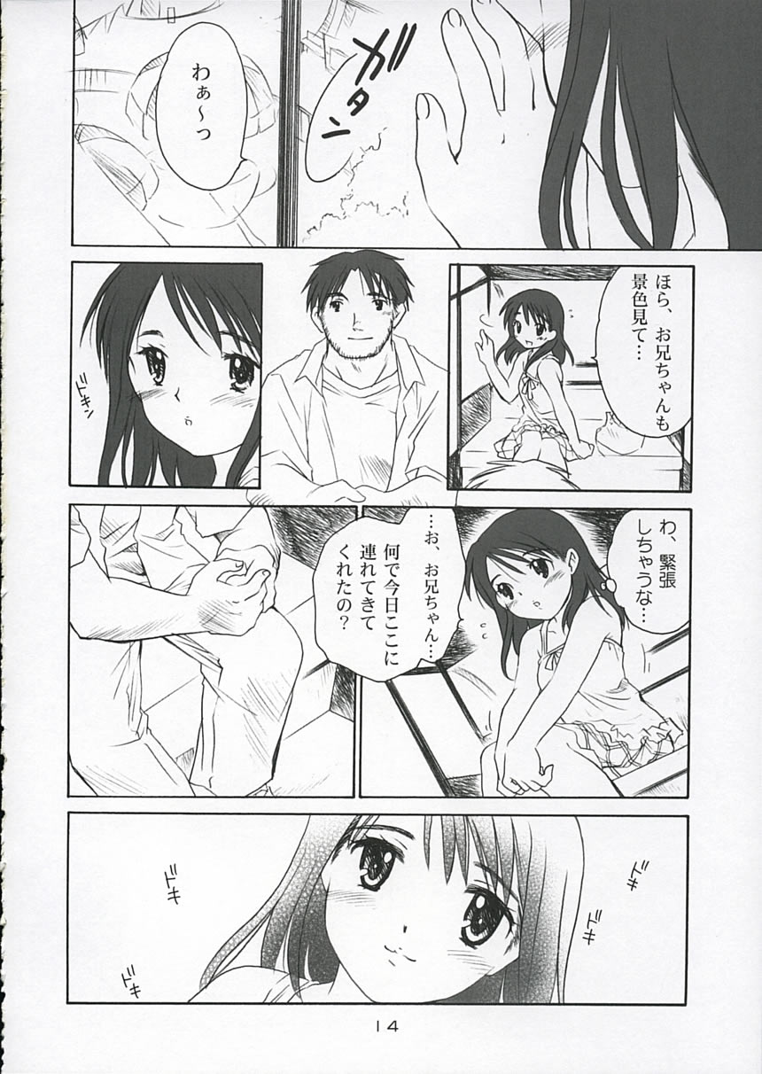 (C67) [Purin Yokochou (Ouka Sushi)] Koi ni Fuku Kaze 2 ~Nanoka~ (Koi Kaze) page 13 full