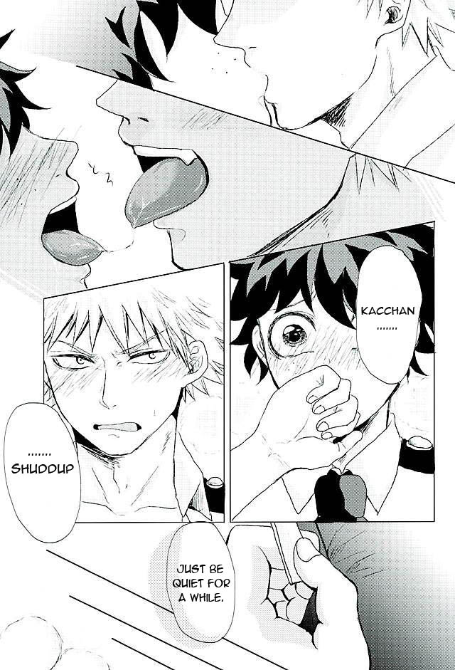 (Douyara Deban no Youda! 3) [Tamago Teikoku (Kimi)] Byousoku Blackout (Boku no Hero Academia) [English] page 18 full