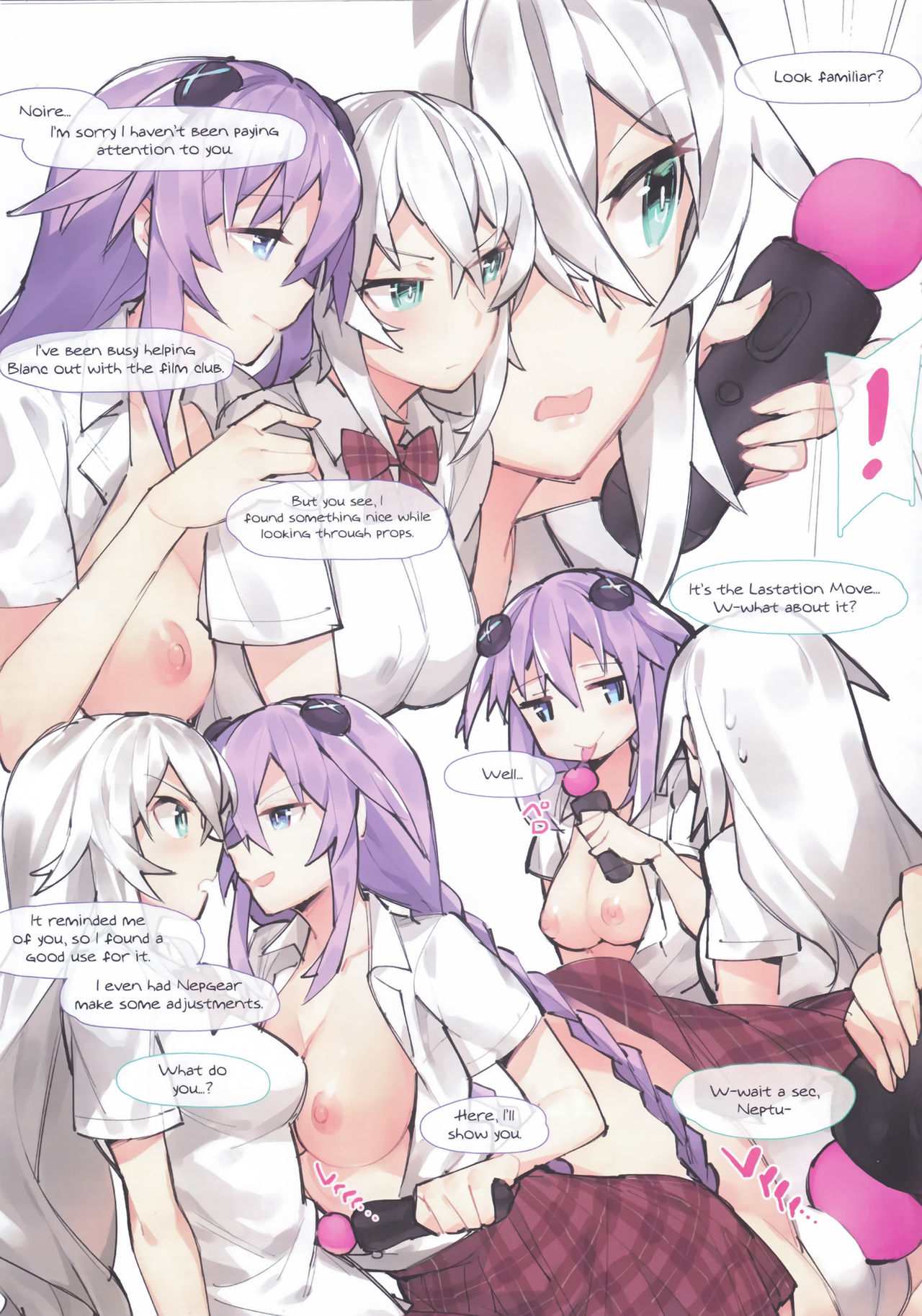 (C92) [Ge-B] Purple X Black (Hyperdimension Neptunia) [English] page 15 full