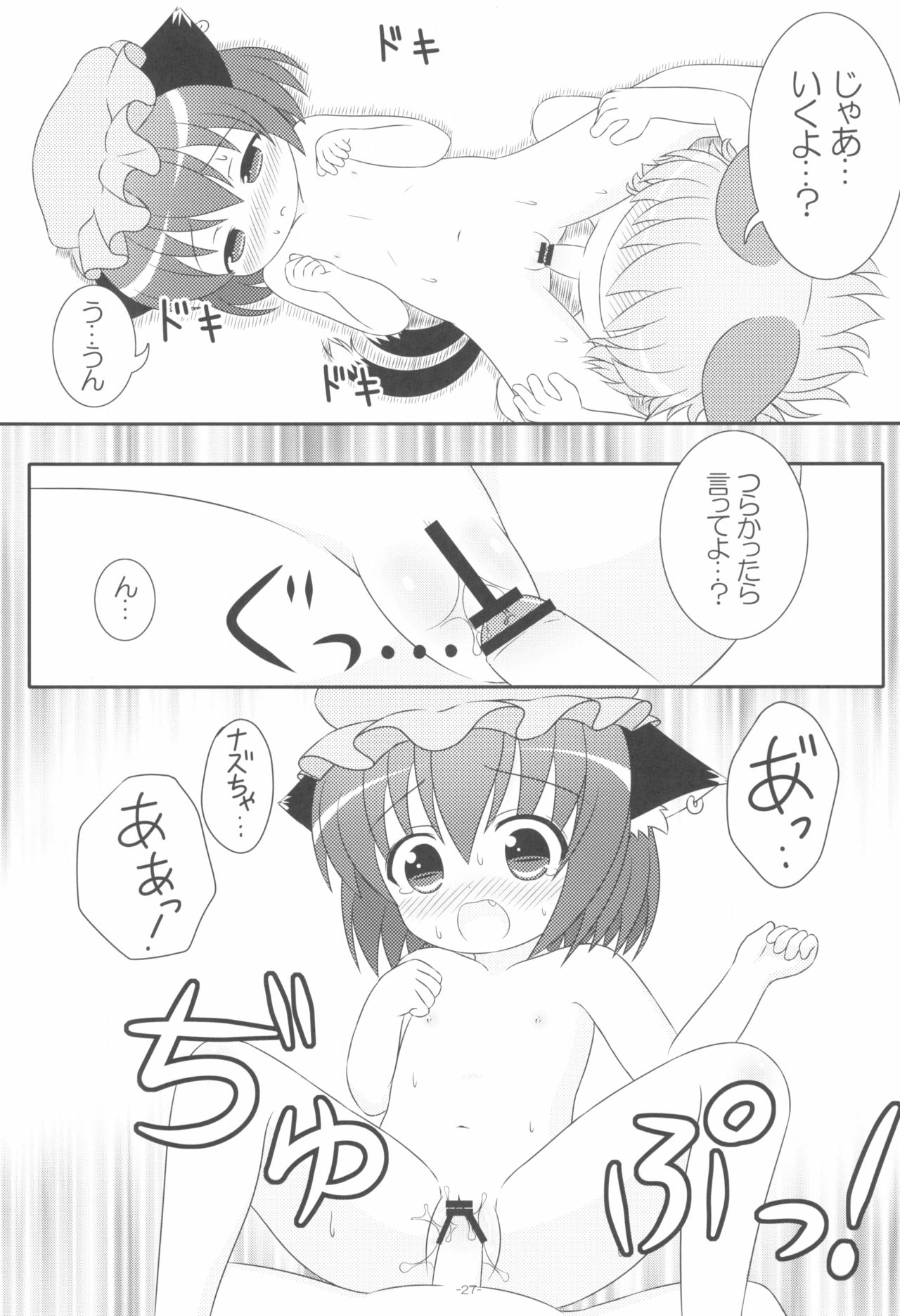 (Yakumo Safari Park 4) [Rakka Sokudo 2.5 (Pira)] Yappari Neko nano. 2 (Touhou Project) page 27 full