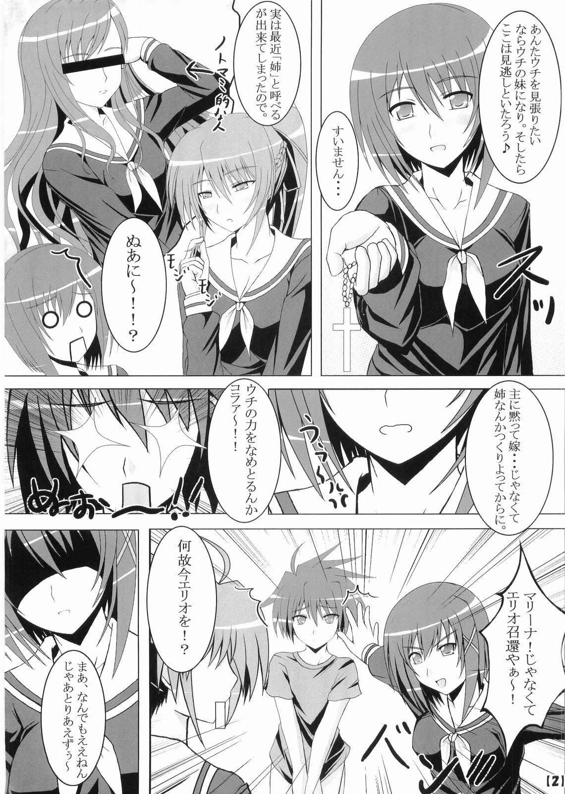 (C75) [Nezumitori (Kuronezumi)] Hayate-sama ga Goranshin! (Mahou Shoujo Lyrical Nanoha StrikerS) page 3 full