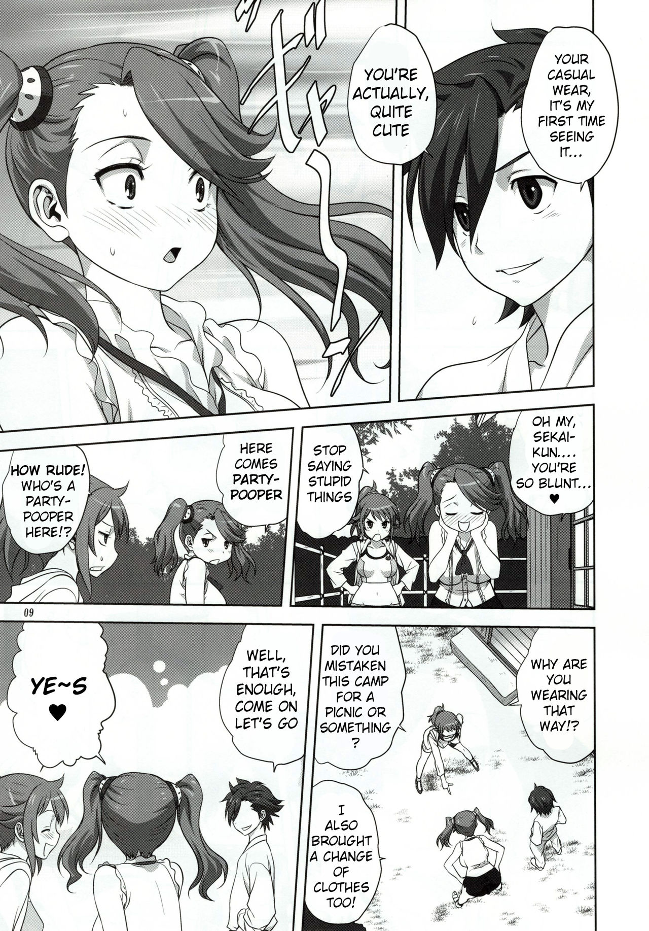 (C88) [Mitarashi Club (Mitarashi Kousei)] Try Fight! (Gundam Build Fighters Try) [English] [obsoletezero] page 9 full