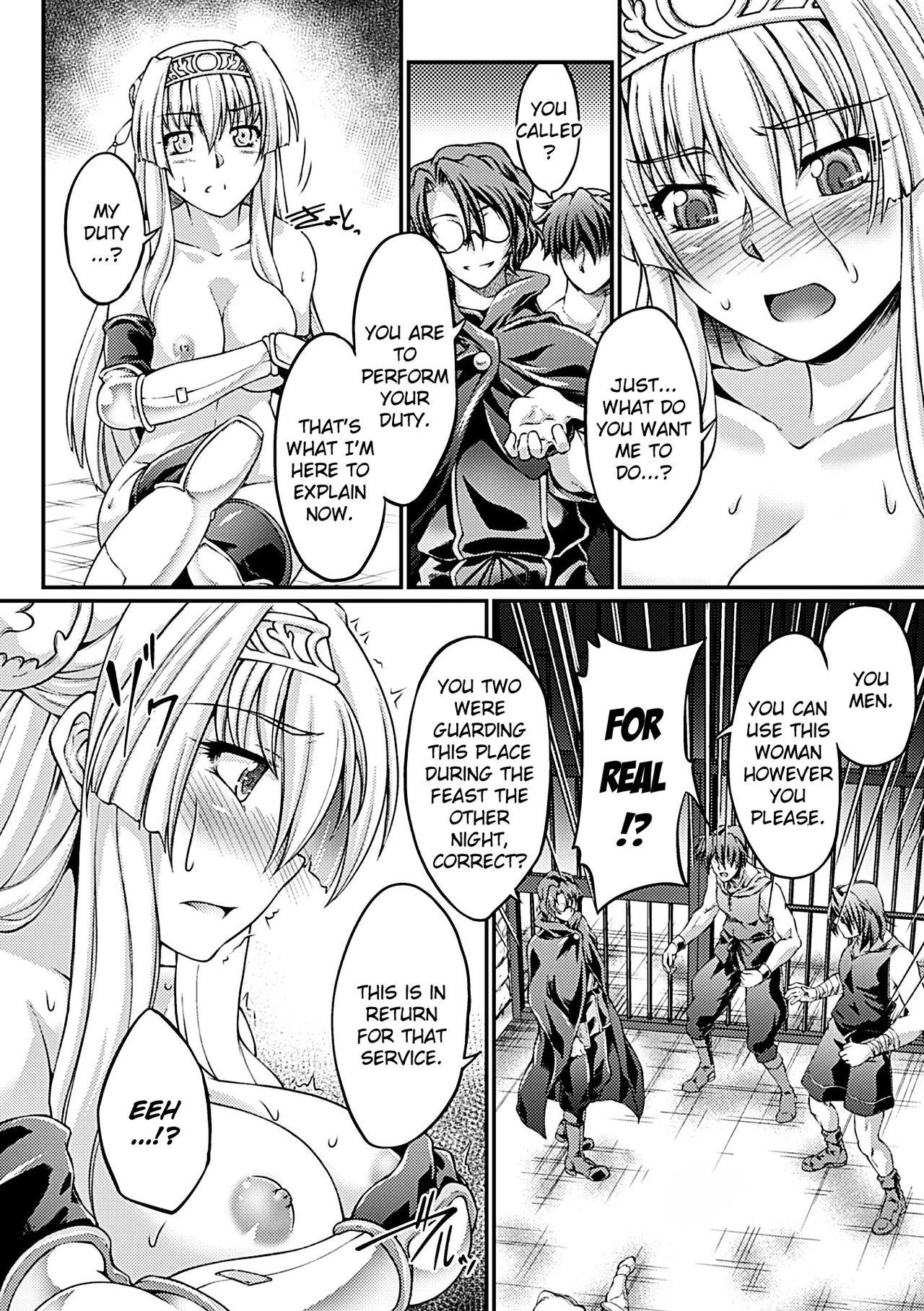 [Ootsuki Wataru] Kuroinu ~Kedakaki Seijo wa Hakudaku ni Somaru~ THE COMIC Chapters 1-8 [English] {Kizlan} [Digital] page 50 full