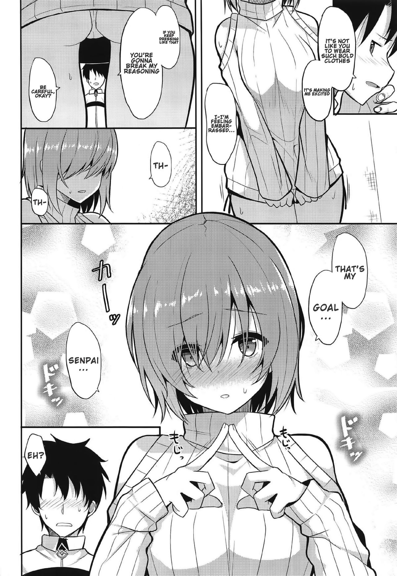 (C95) [Nekonokone (Takeyuu)] Amai Marshmallow | Sweet Marshmallow (Fate/Grand Order) [English] [Decensored] page 5 full