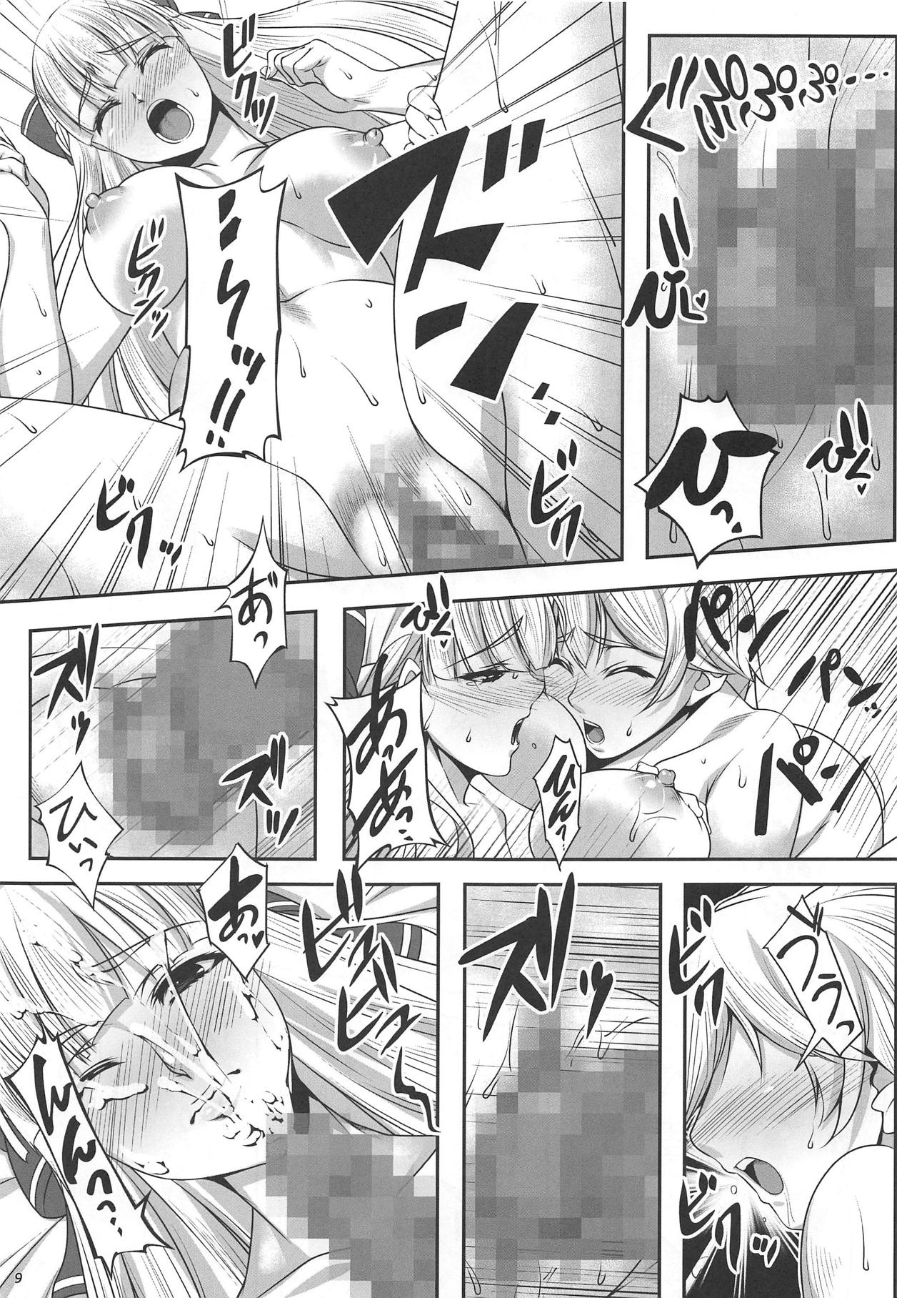 (Chokotto Waru no desu... Ouji) [MHP (HEN)] Nenrei Fushou no Kinoe Kishi Danchou (Sennen Sensou Aigis) page 8 full