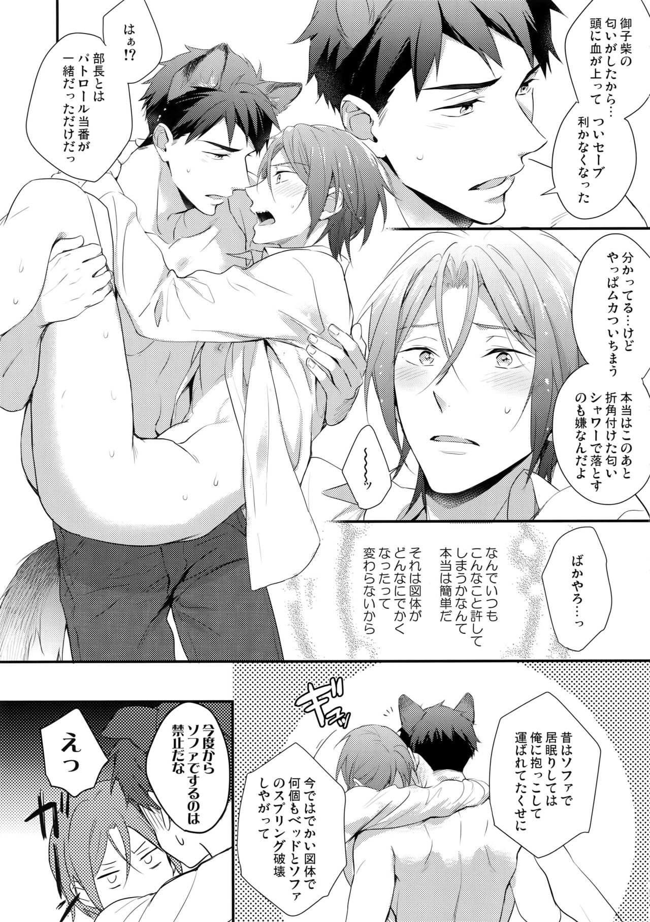 (C91) [PureSlider. (Matsuo)] Good boy my puppy! (Free!) page 34 full