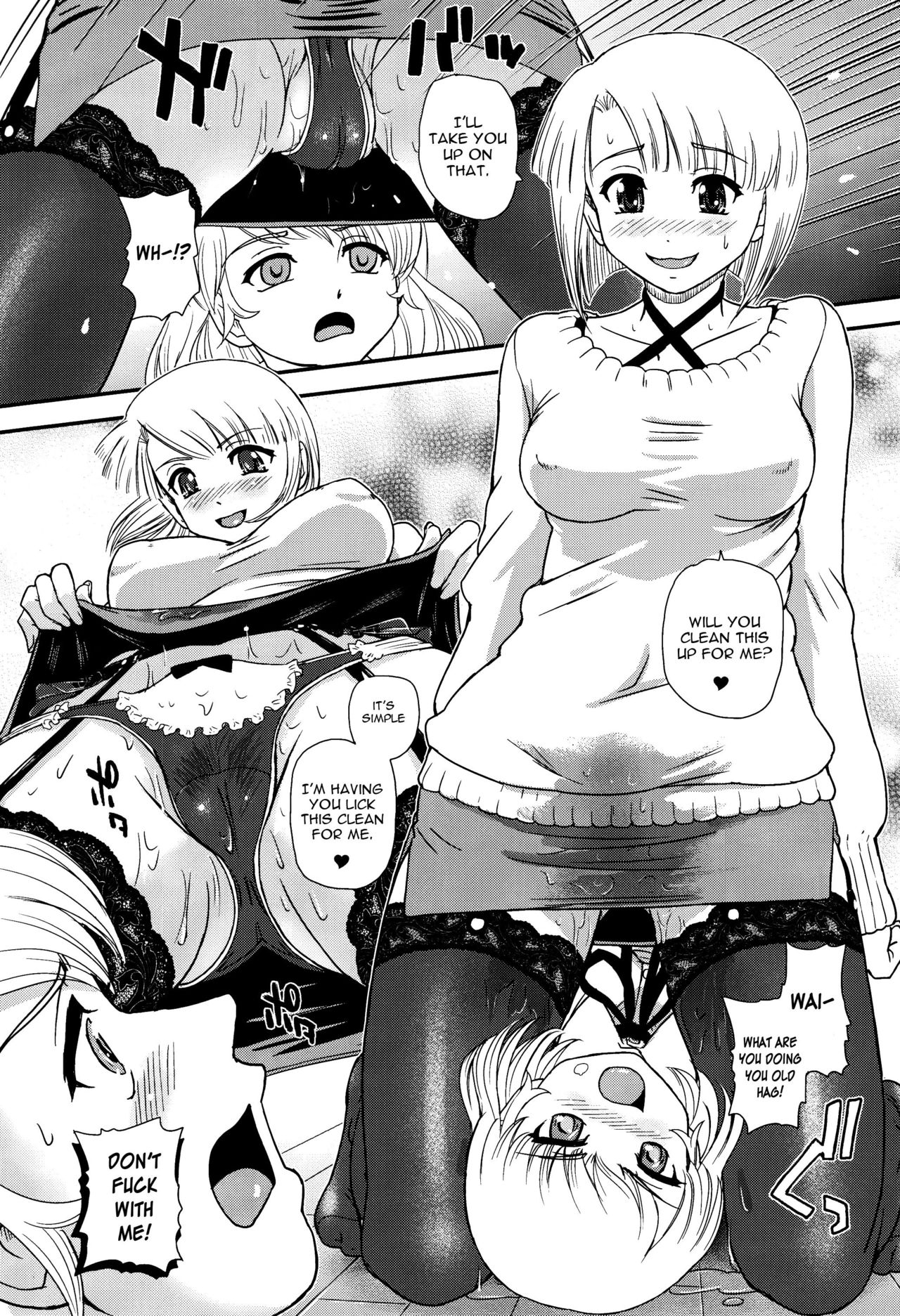 (C91) [Behind Moon (Dulce-Q)] Phallic Girls 4 [English] [constantly] [Decensored] page 8 full