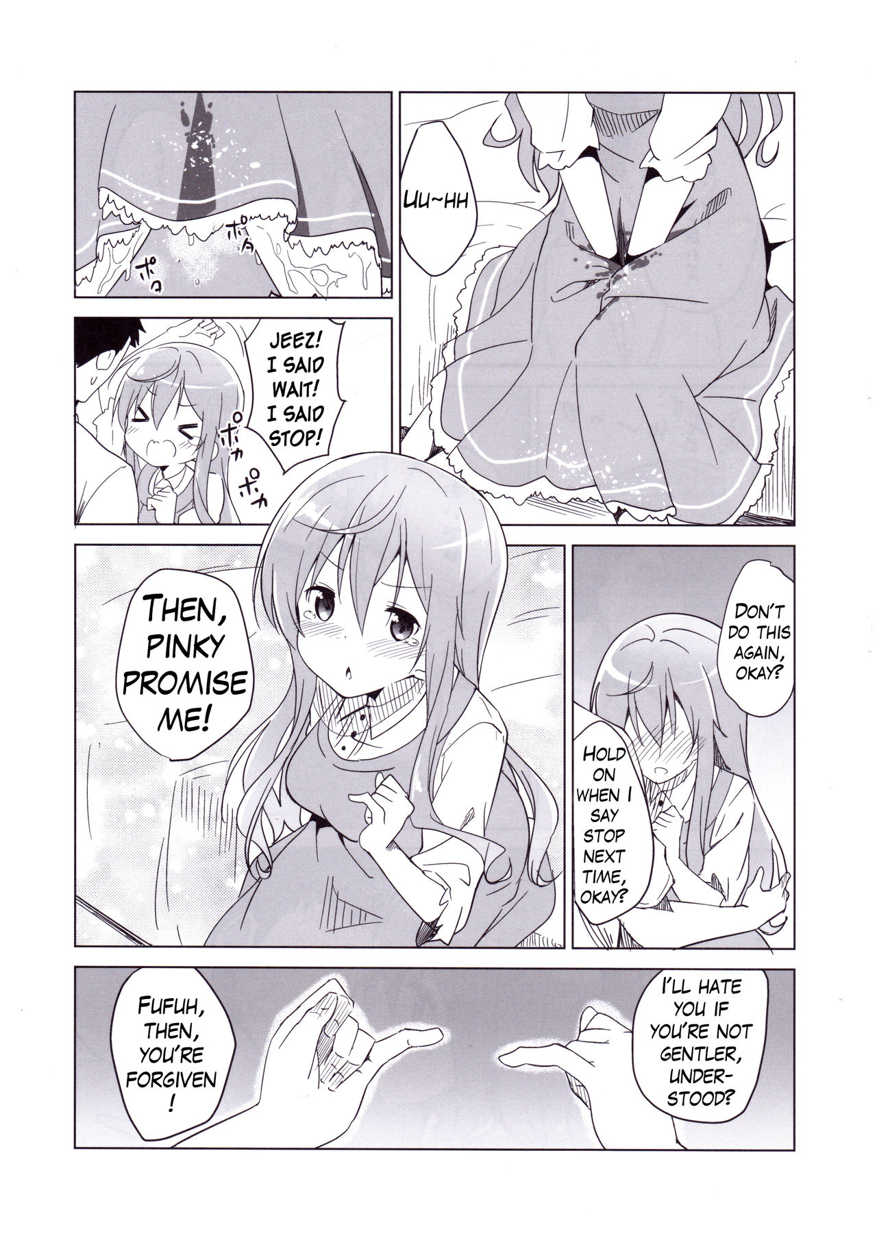 (COMIC1☆10) [Sekine (Sekine Hajime)] Gochuumon no Mocha desu | The Order is Mocha (Gochuumon wa Usagi Desu ka?) [English] {Hennojin} page 12 full