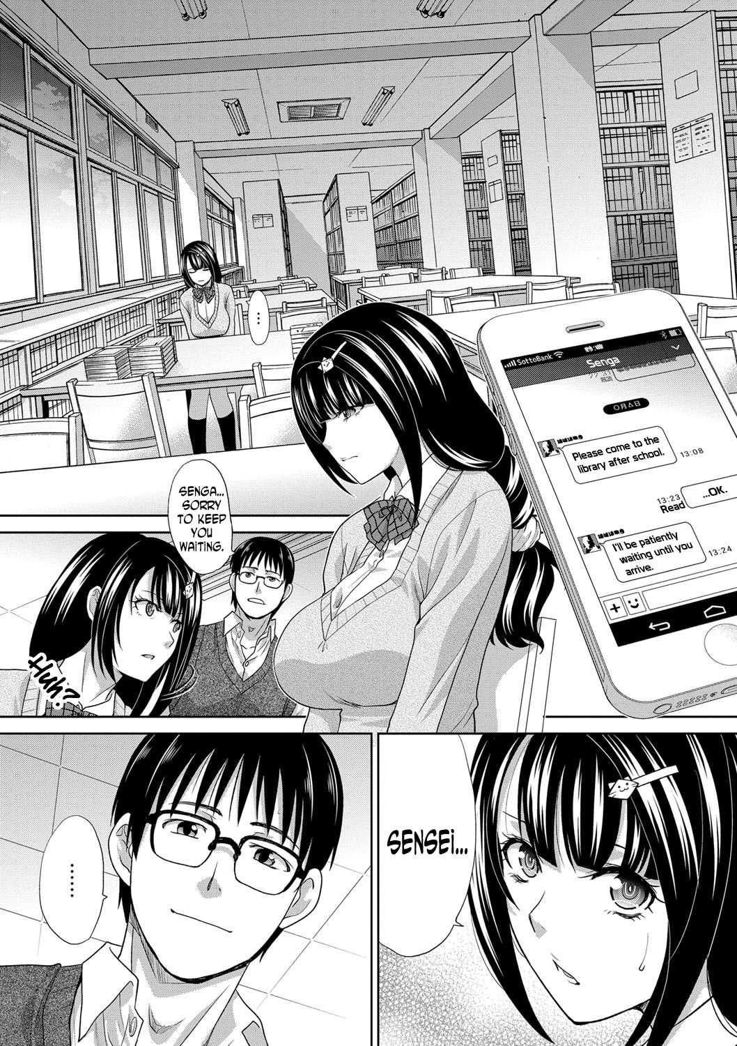 [Itaba Hiroshi] Toshoshitsu no Yakusoku | The Promise Made Inside the Library (Kono Haru, Kanojo ga Dekimashita.) [English] [N04H] [Digital] page 7 full