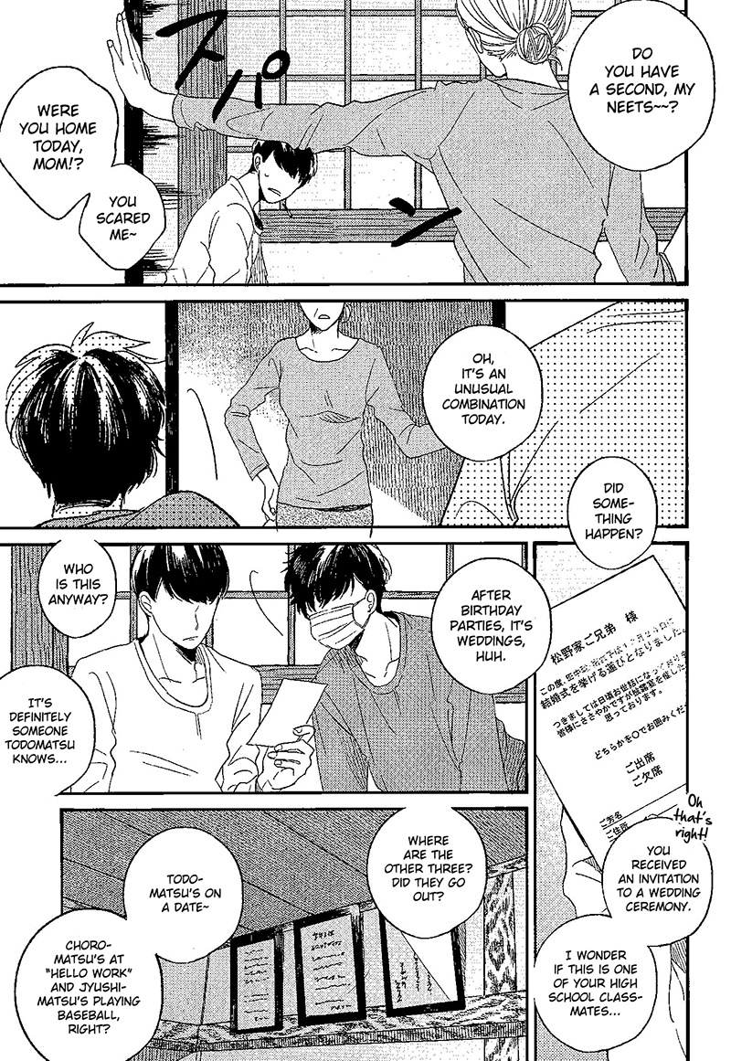 (Kahou wa Nete Matsu HARU21) [q9 (Agata)] Gomen ne, Kaa-san | Sorry, mother (Osomatsu-san) [English] [Oyasumimi] page 25 full