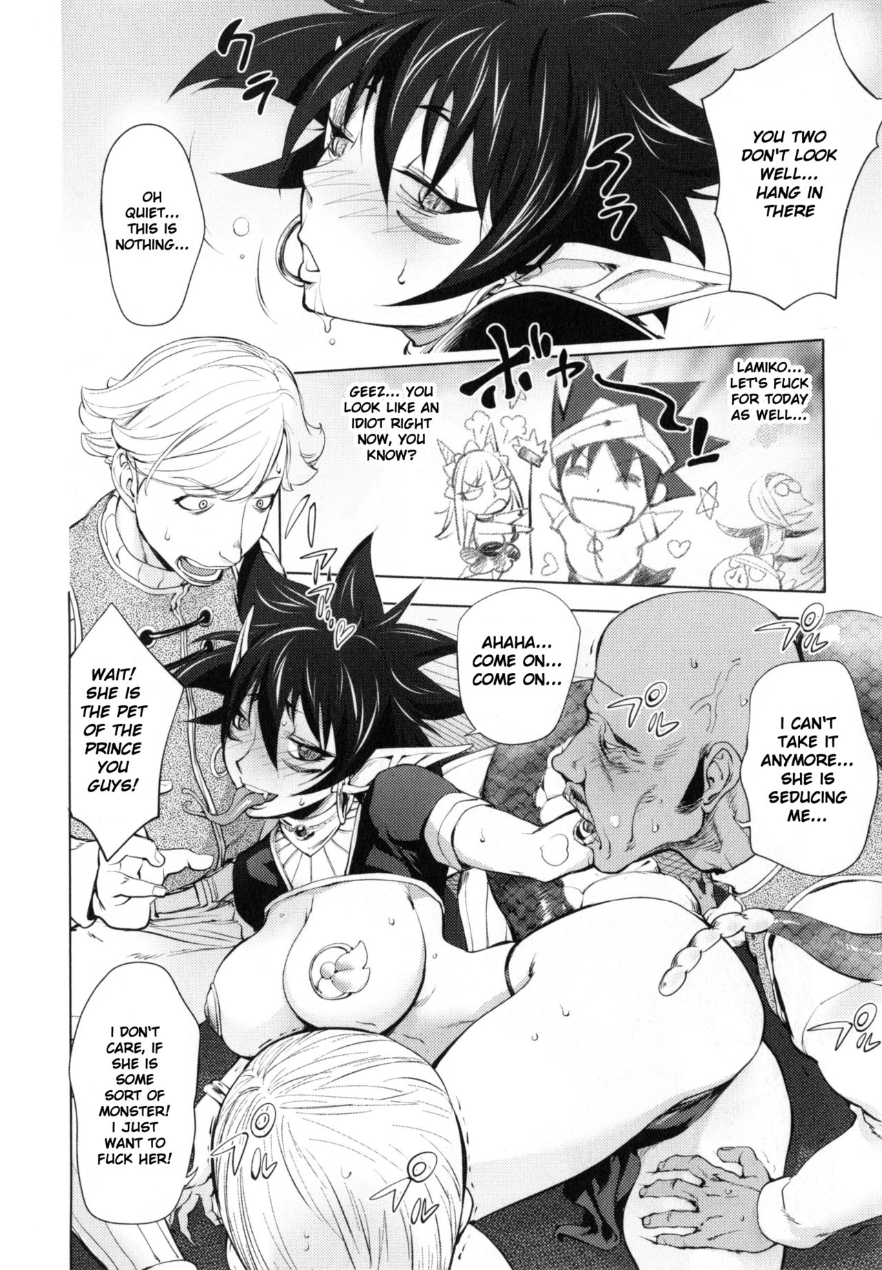 [Kon-Kit] ~Yuusha Sanbiki no Bouken Dairokushou~ Snake Girls 2 | The Adventures Of The Three Heroes: Chapter 6 - Snake Girl Part 2 (Yurushite Anata...) [English] page 11 full