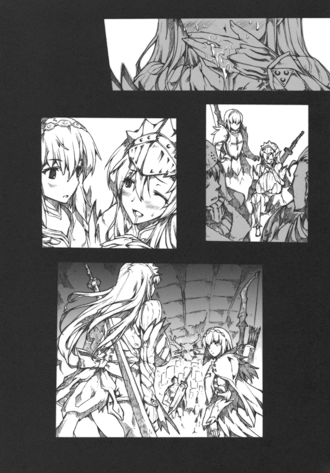 (C77) [Erect Touch (Erect Sawaru)] Invisible Hunter 2 (Monster Hunter) page 43 full