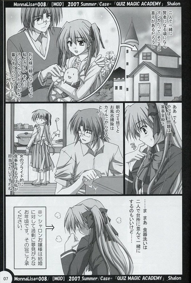 (SC36) [MOD (Akiyoshi Ryoutarou)] ML#008 MonnaLisa#008 (Quiz Magic Academy) page 6 full