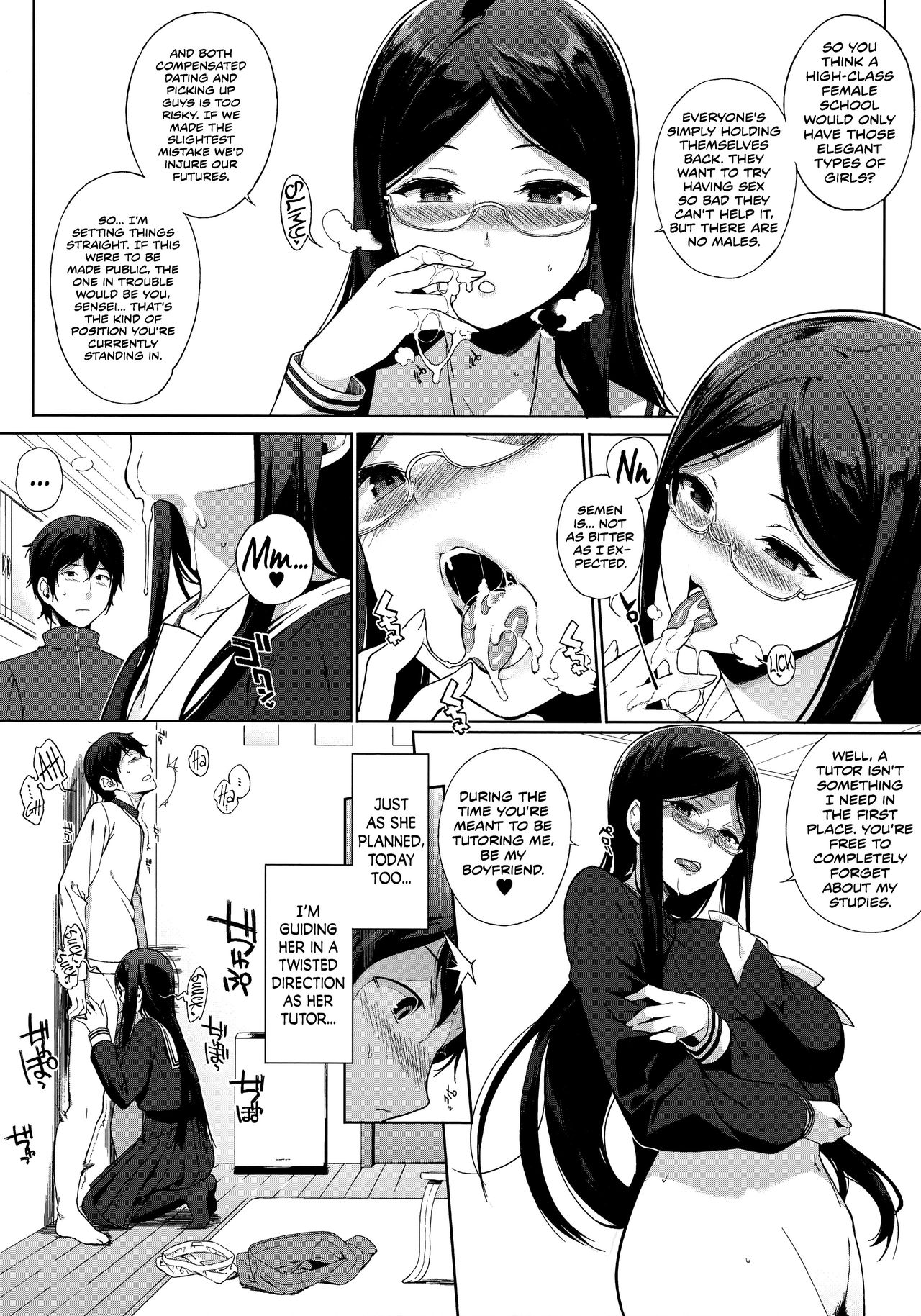 [Sasamori Tomoe] Houkago no Yuutousei Ch. 4, 6-8 + Appendix [English] [NecroManCr, Facedesk] page 38 full