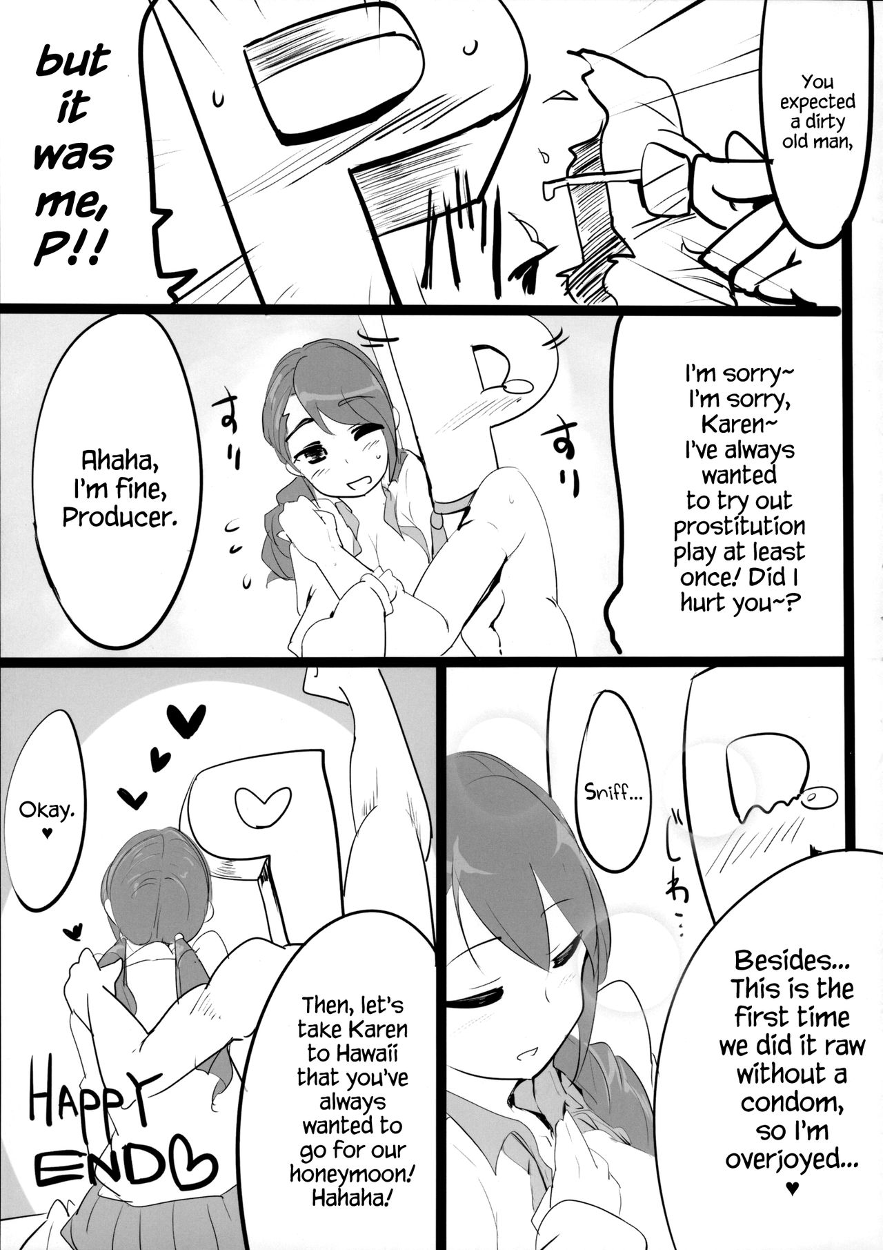 (Cinderella Stage 3step) [Hisagoya (Momio)] Maekawa-san to Iyarashii Koto Bakari suru Hon (THE IDOLM@STER CINDERELLA GIRLS) [English] {Hennojin} page 24 full
