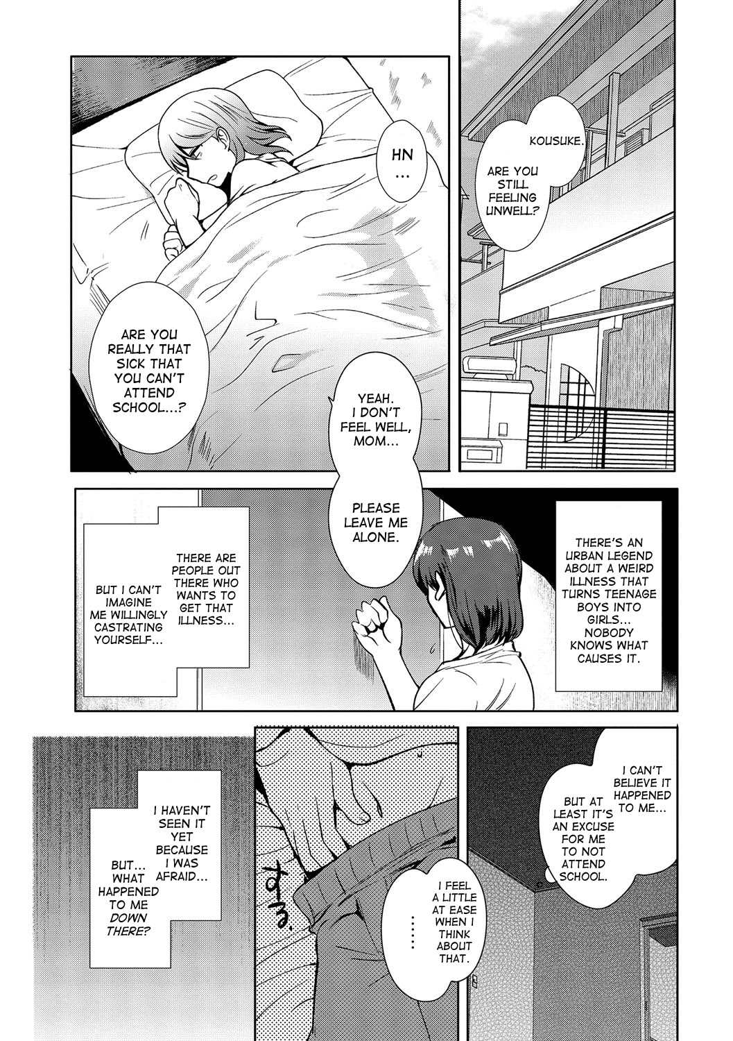 [Kirimoto Yuuji] Ijimerare | Bullied (Anthology Nyotaika Ryoujoku!! III) [English] [desudesu] [Digital] page 2 full