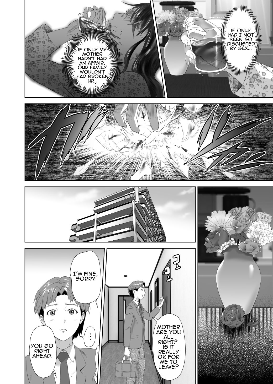 [Hyji] Kinjo Yuuwaku Teruhiko to Okaa-san Hen Kouhen [English] [Amoskandy] page 60 full